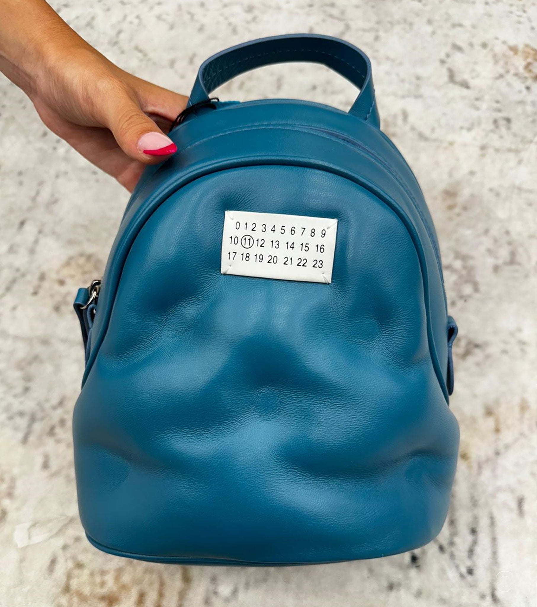 Glam Slam leather backpack
