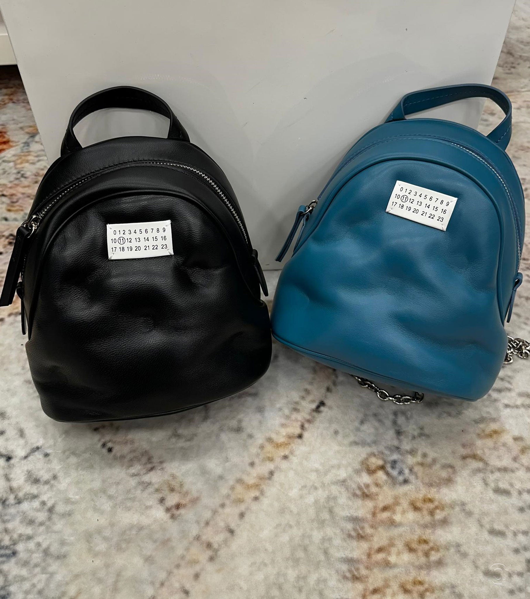 Glam Slam leather backpack
