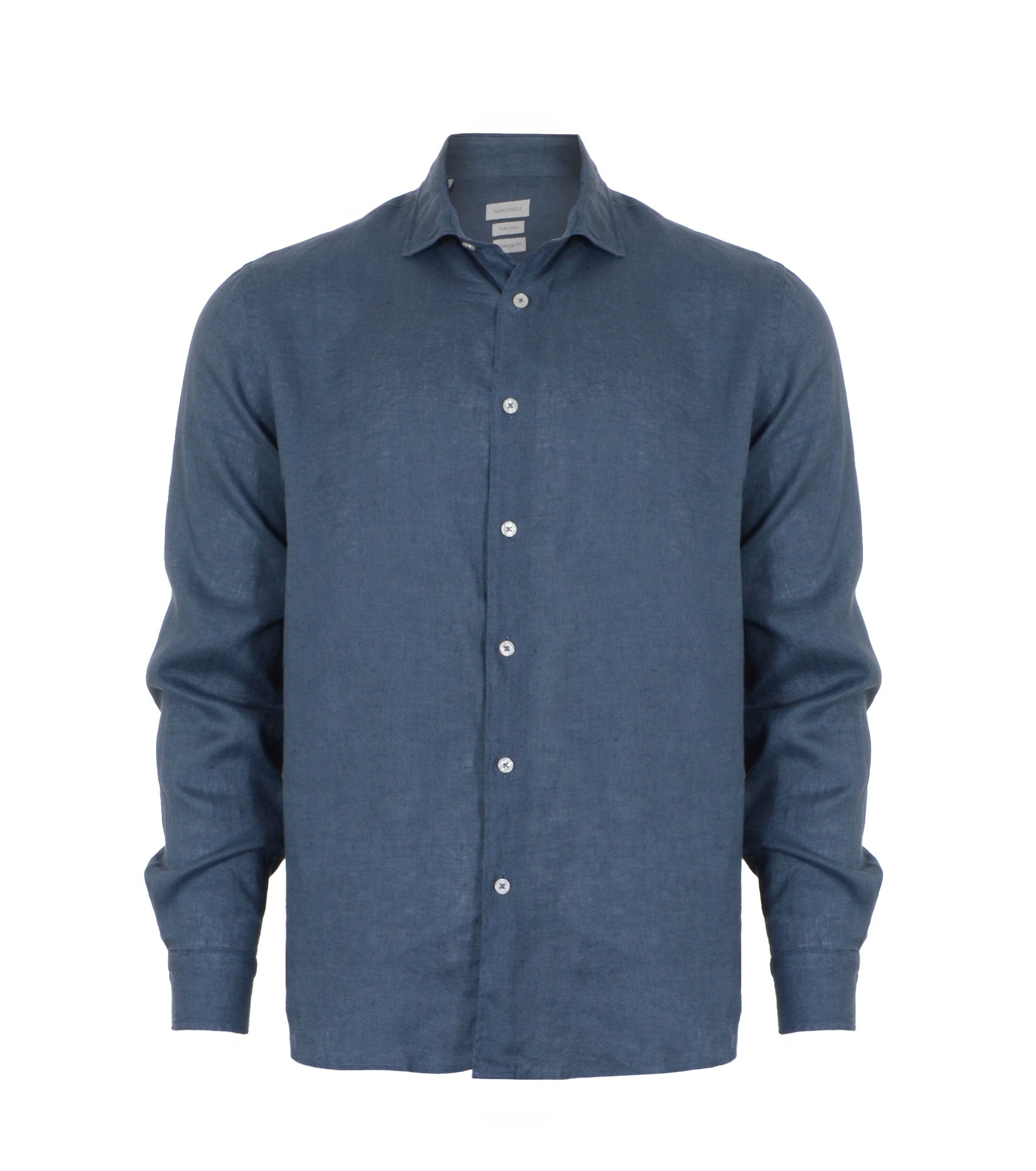 Men's Long-sleeved Linen Shirt