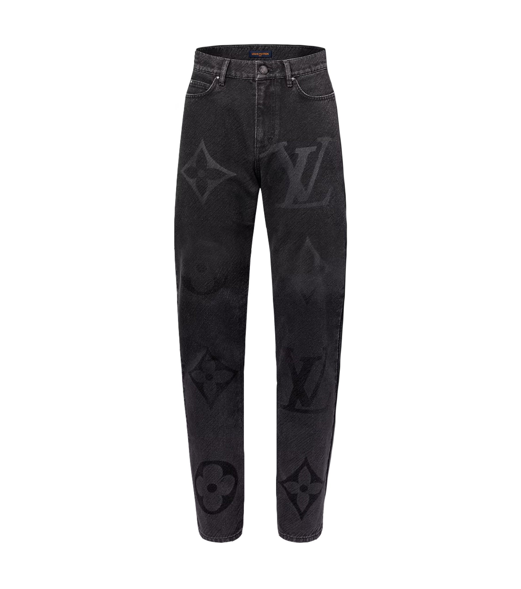 Men Distressed Straight-Leg Jeans