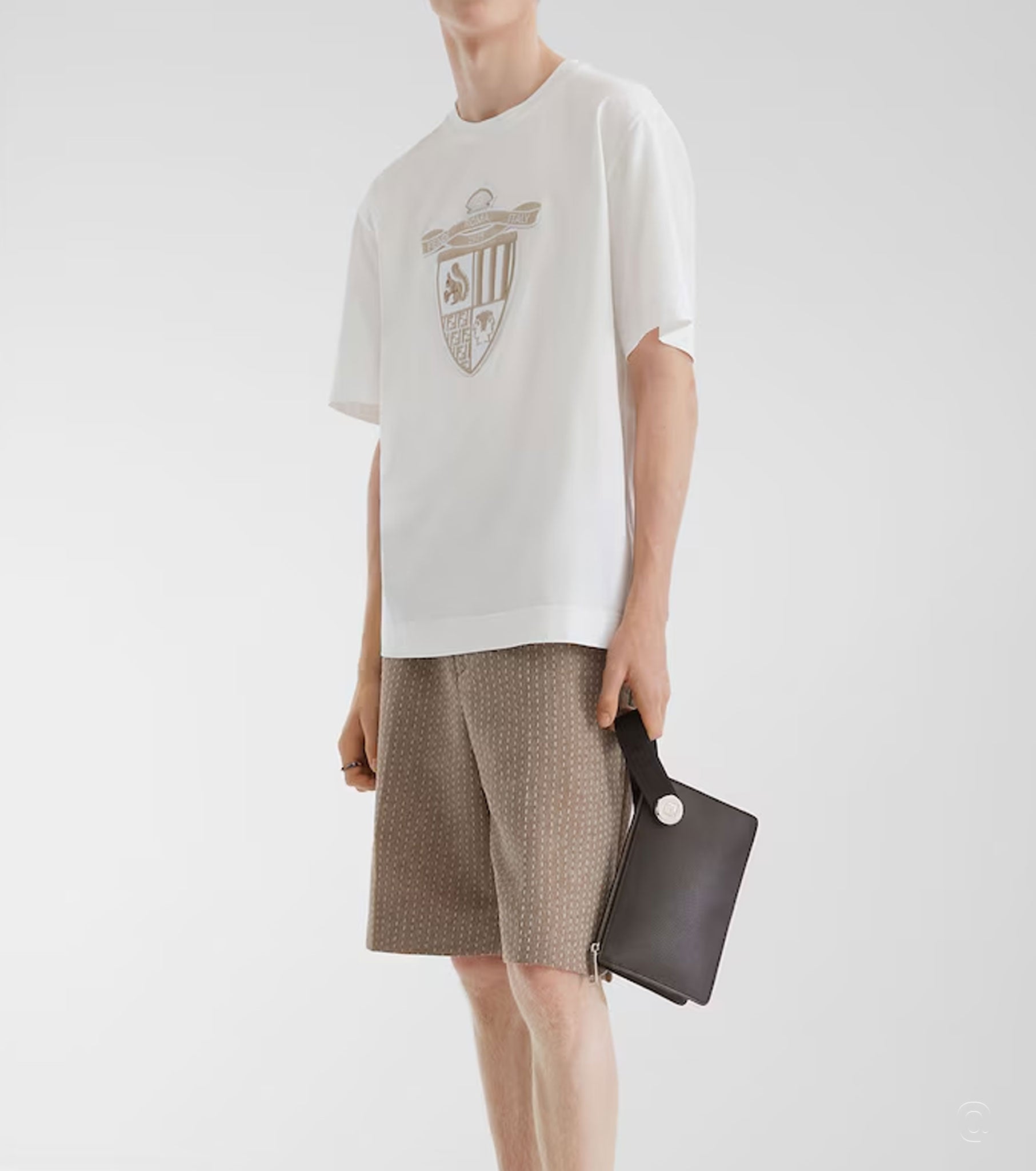 Embroidered Cotton T-shirt FN2052