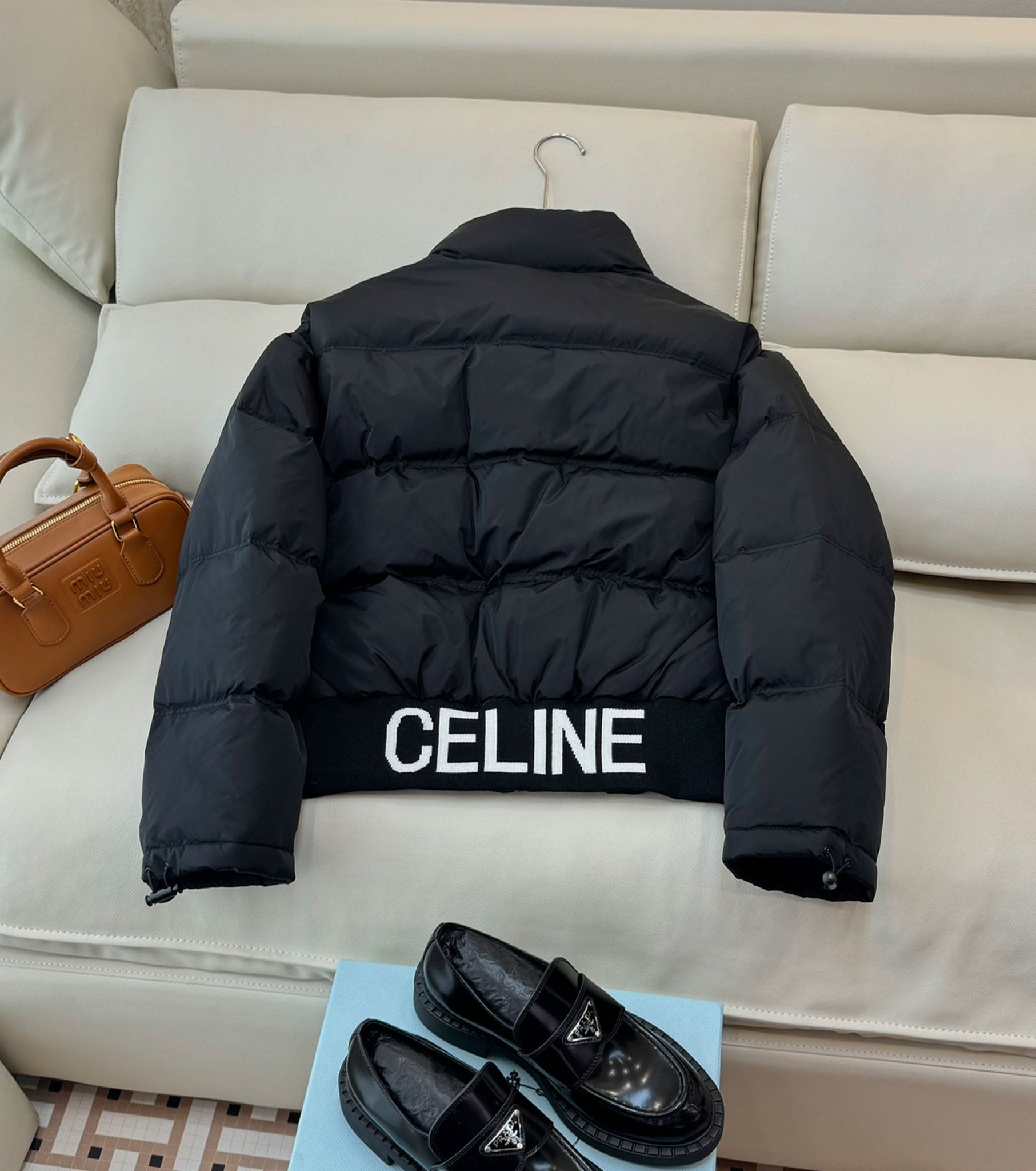Women down bomber jacket