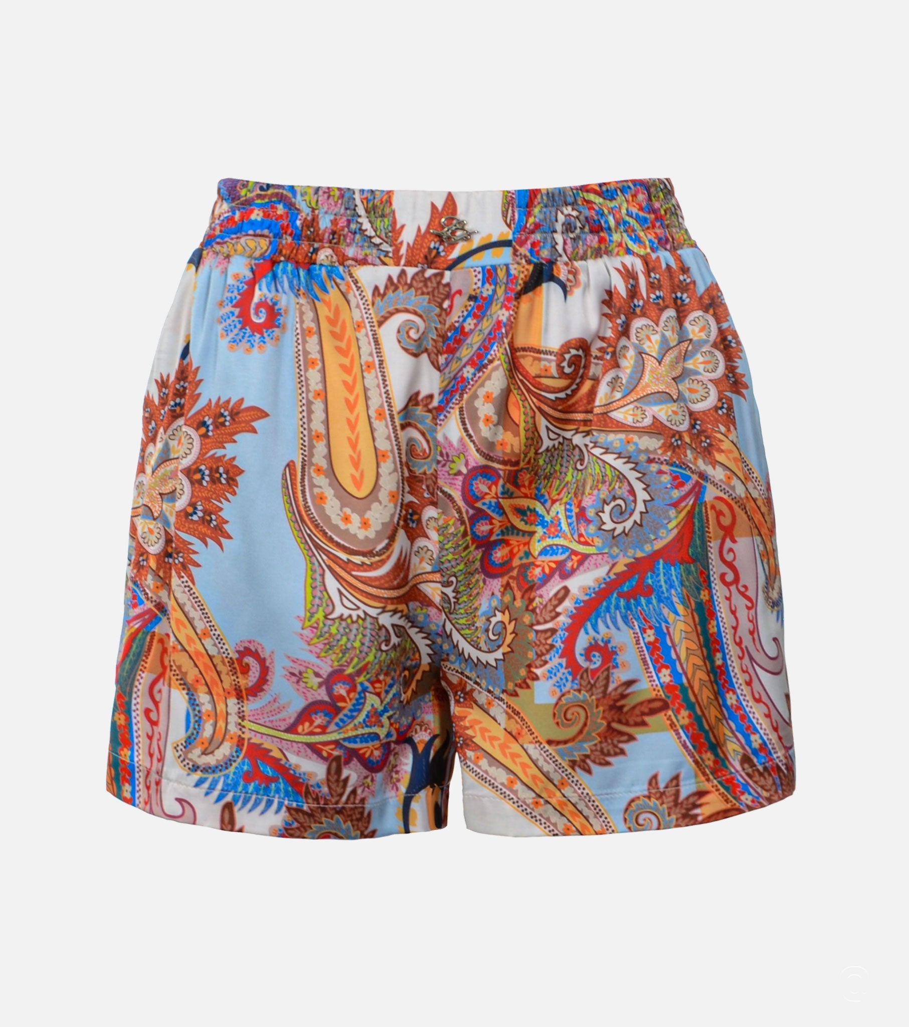Women's Paisley Print Shorts