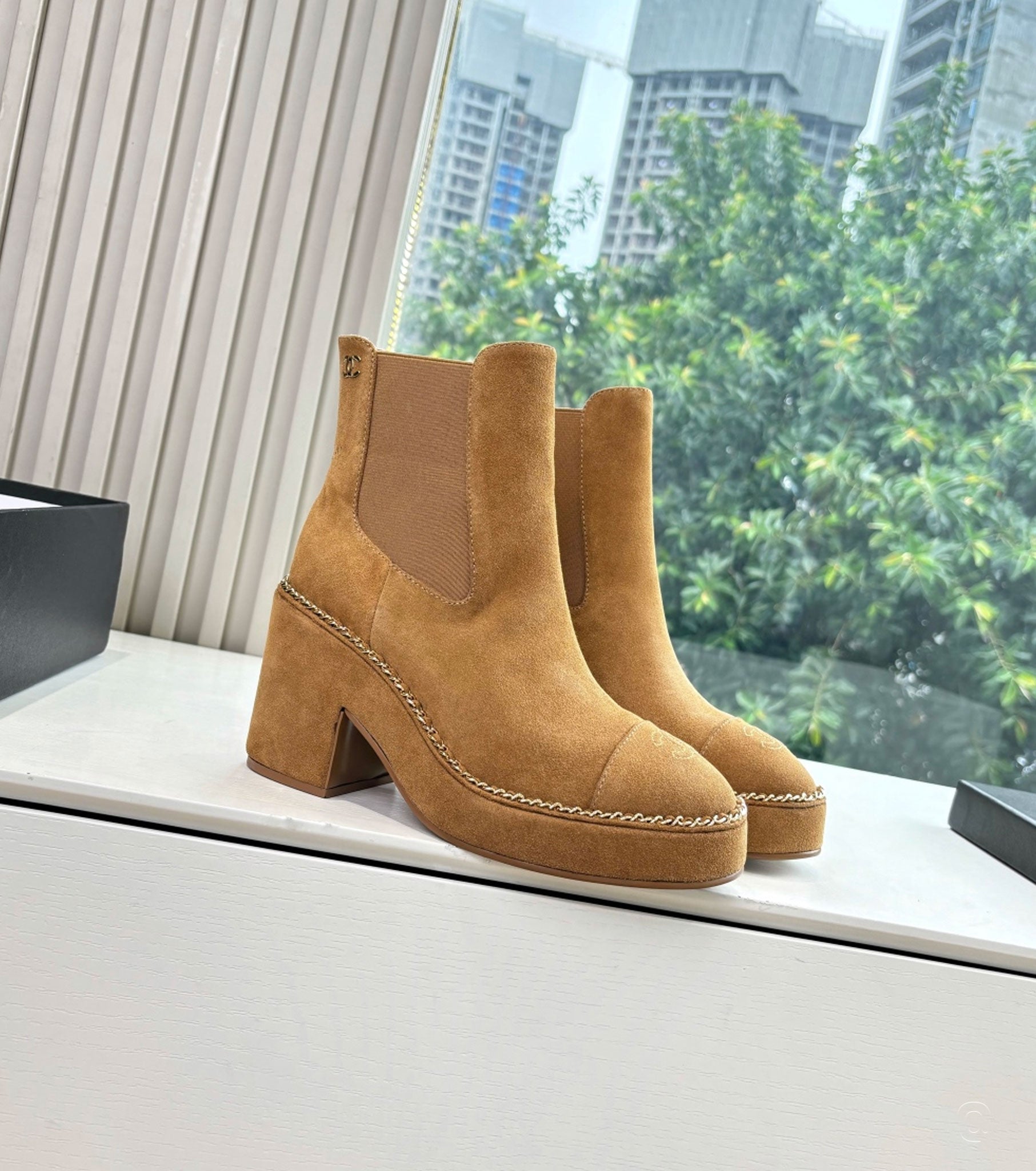 Suede Boots