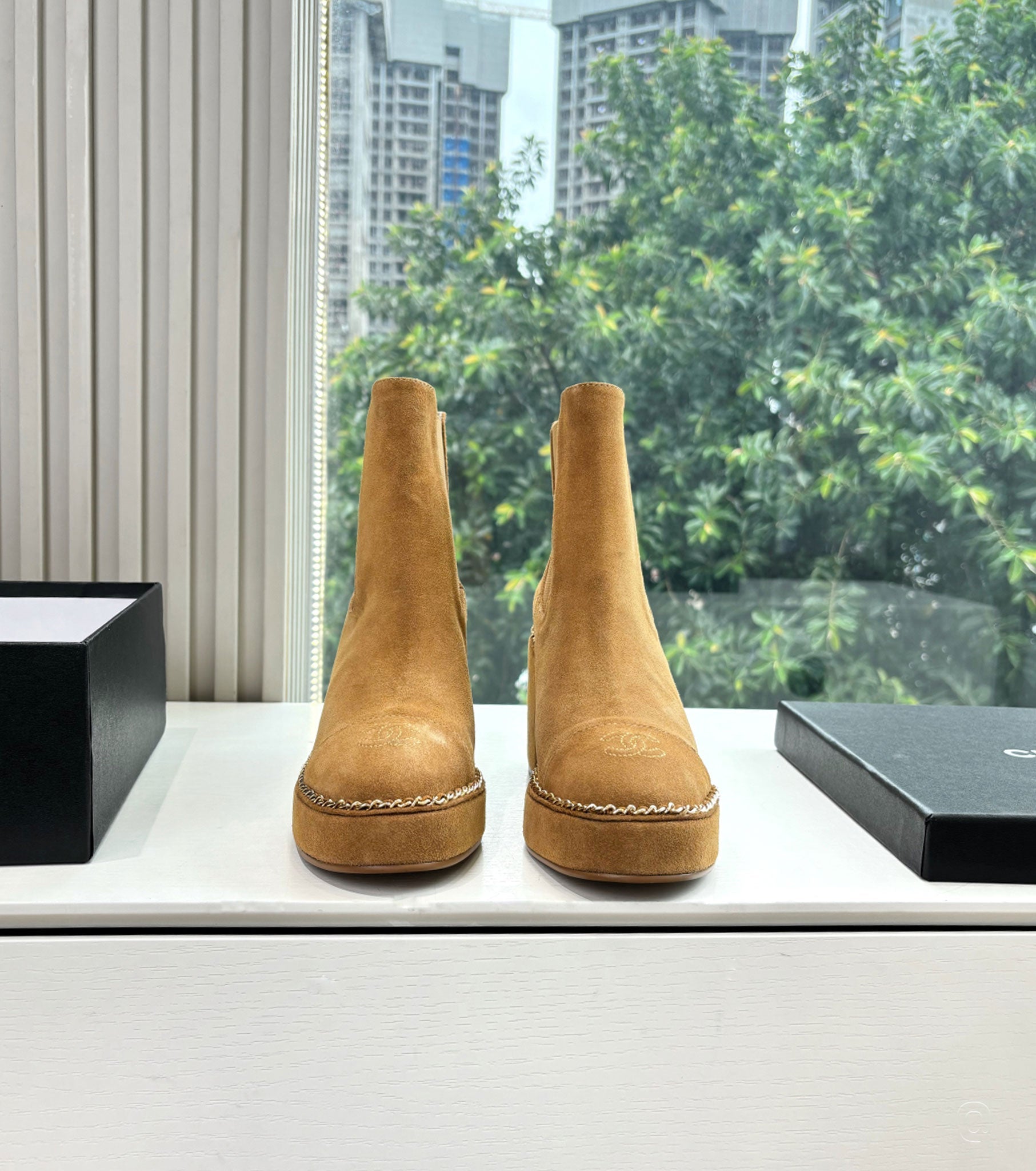 Suede Boots