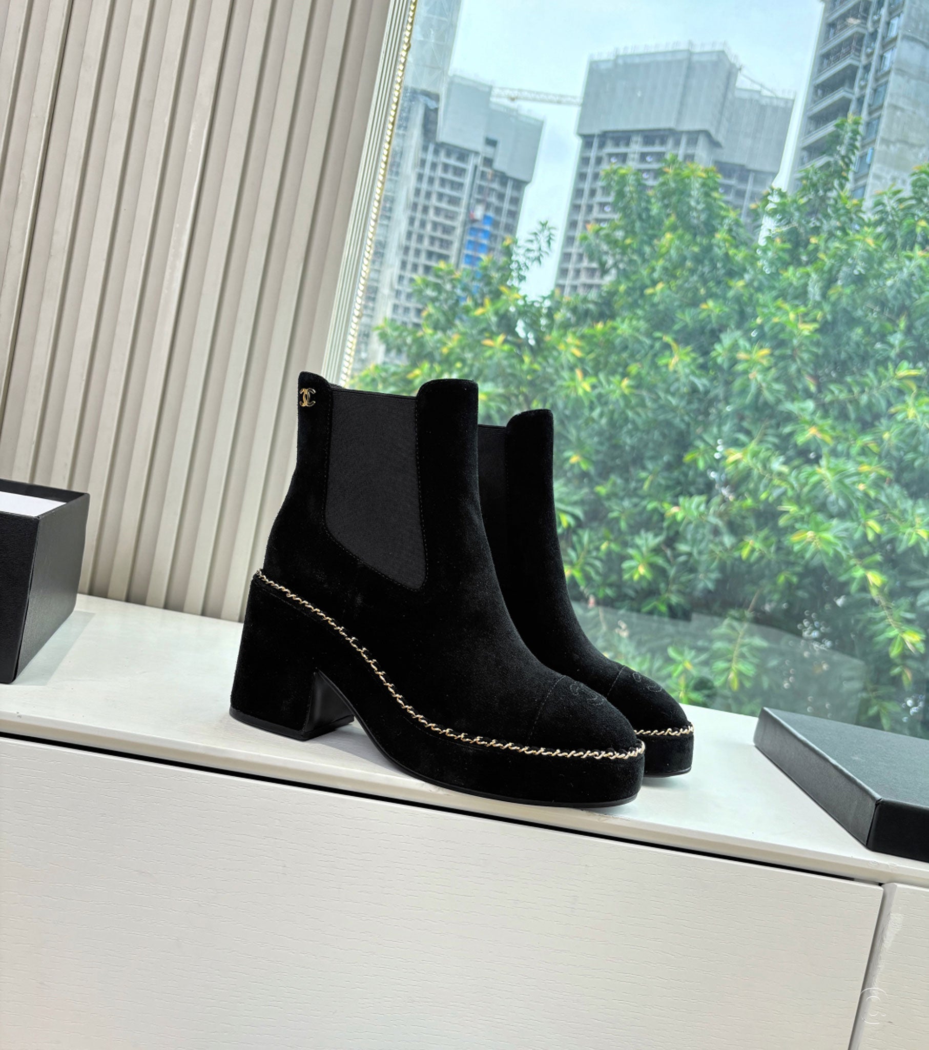 Suede Boots