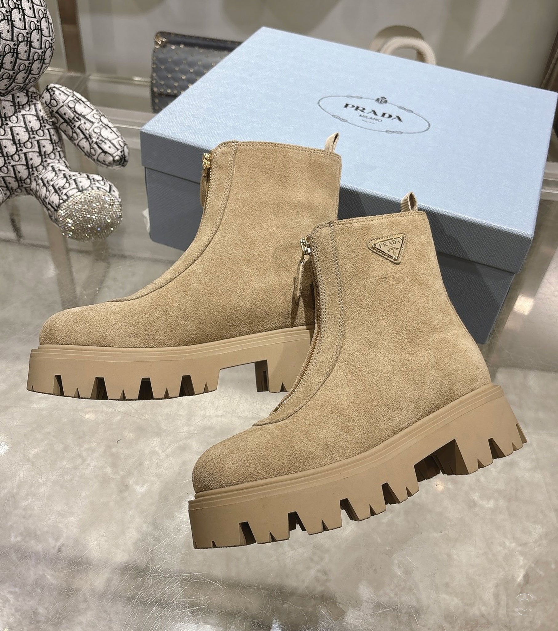 Suede Boots