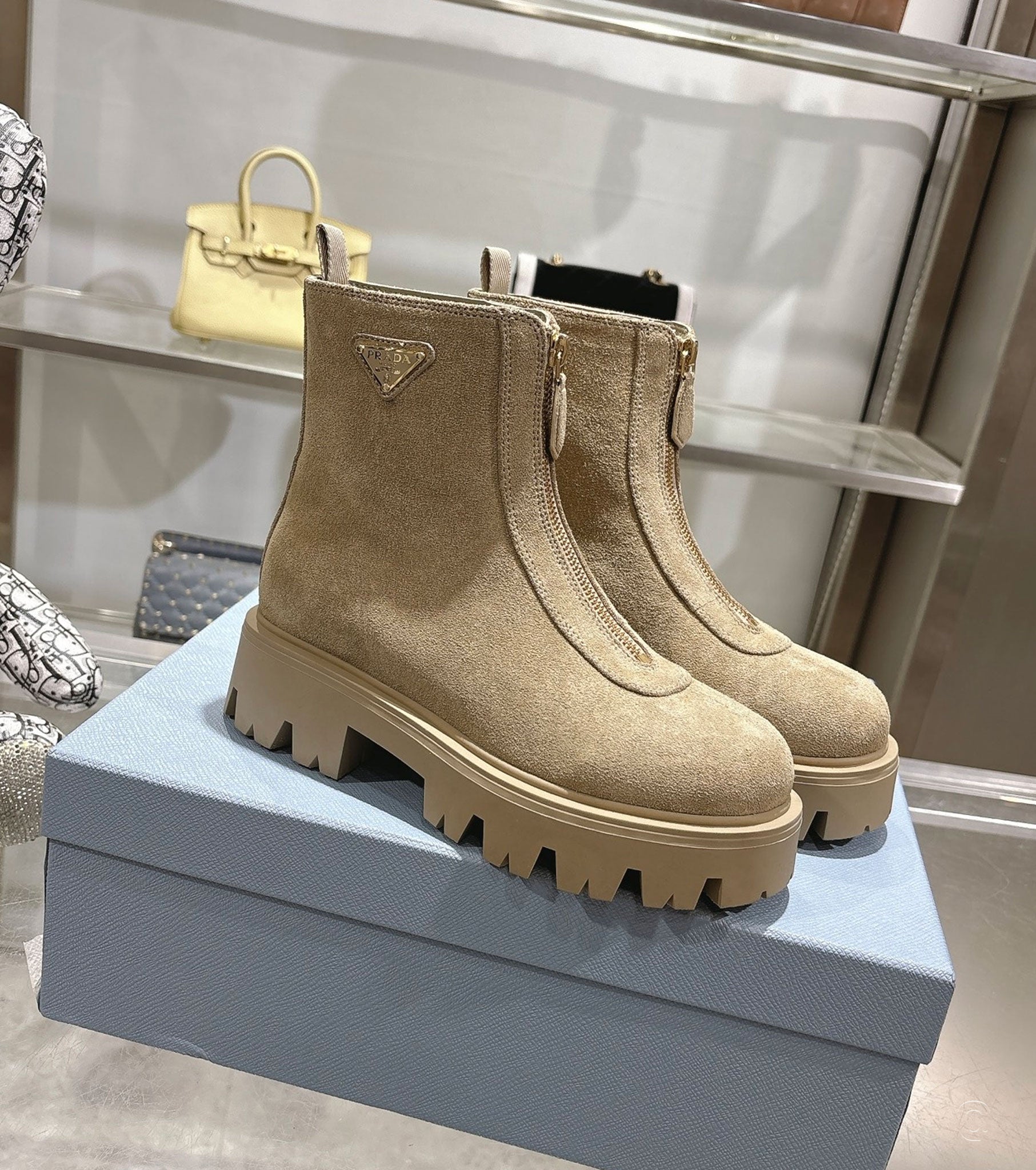 Suede Boots
