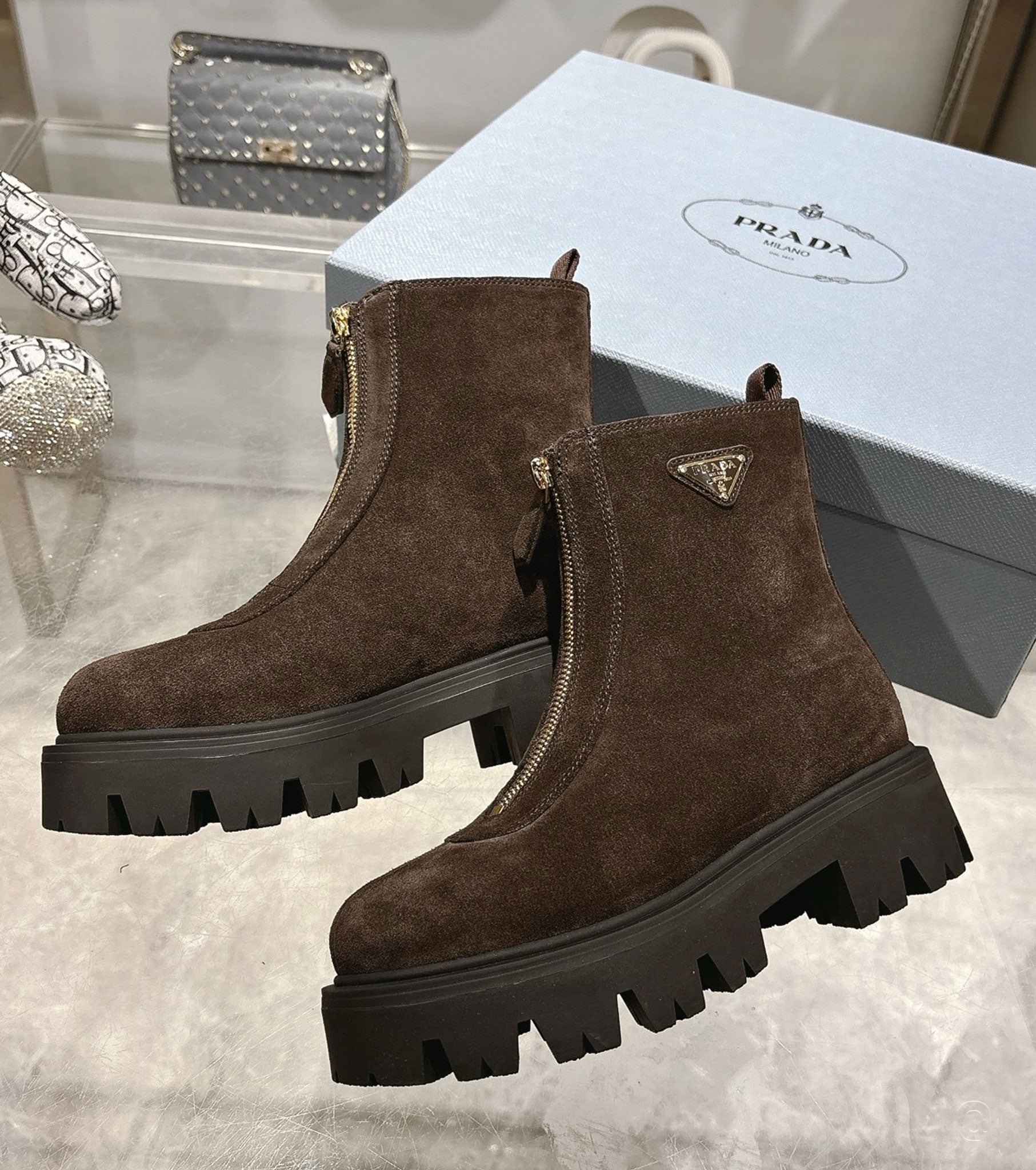 Suede Boots