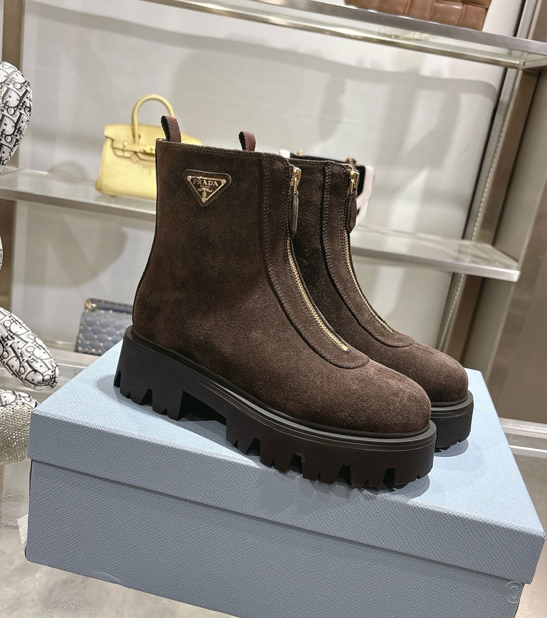 Suede Boots