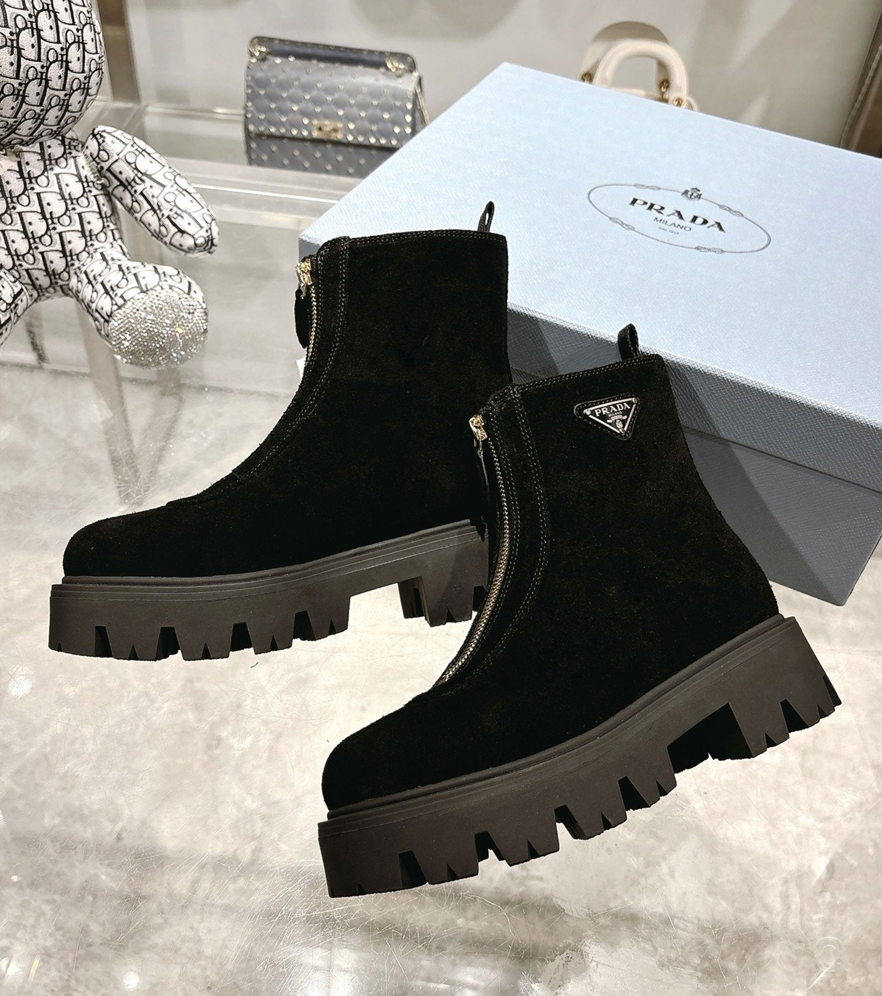 Suede Boots