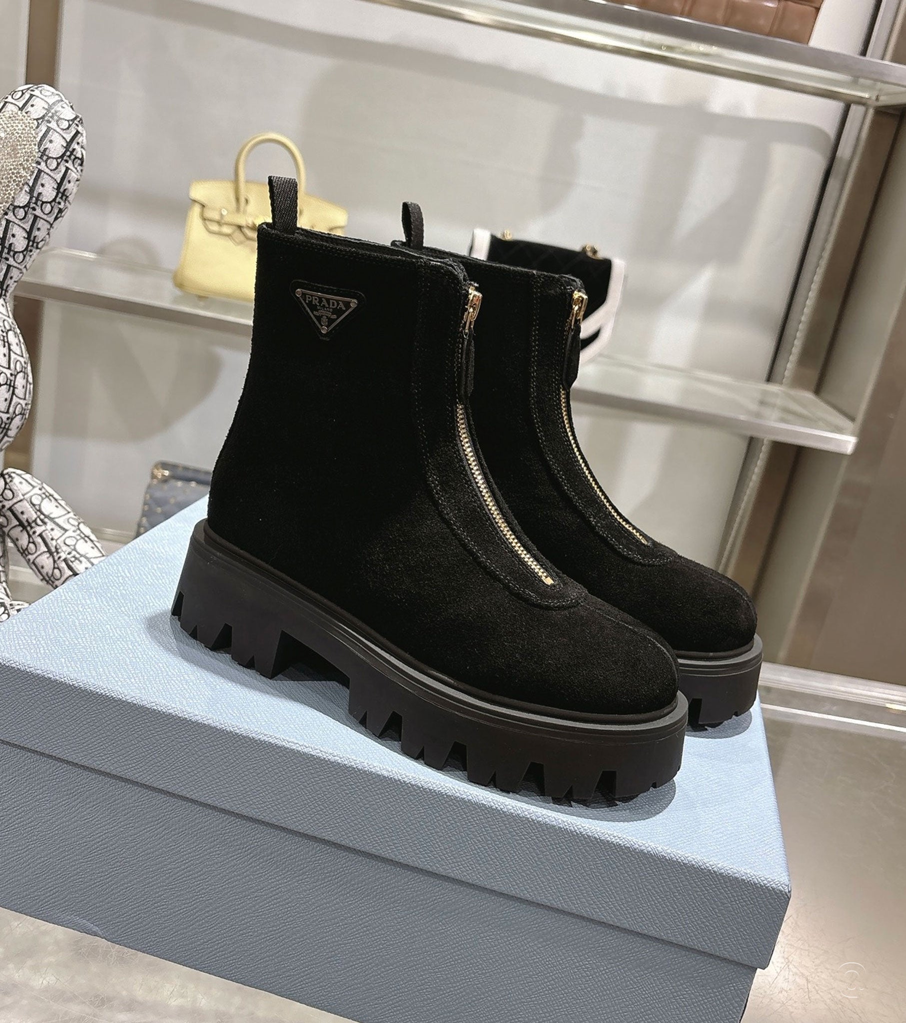 Suede Boots