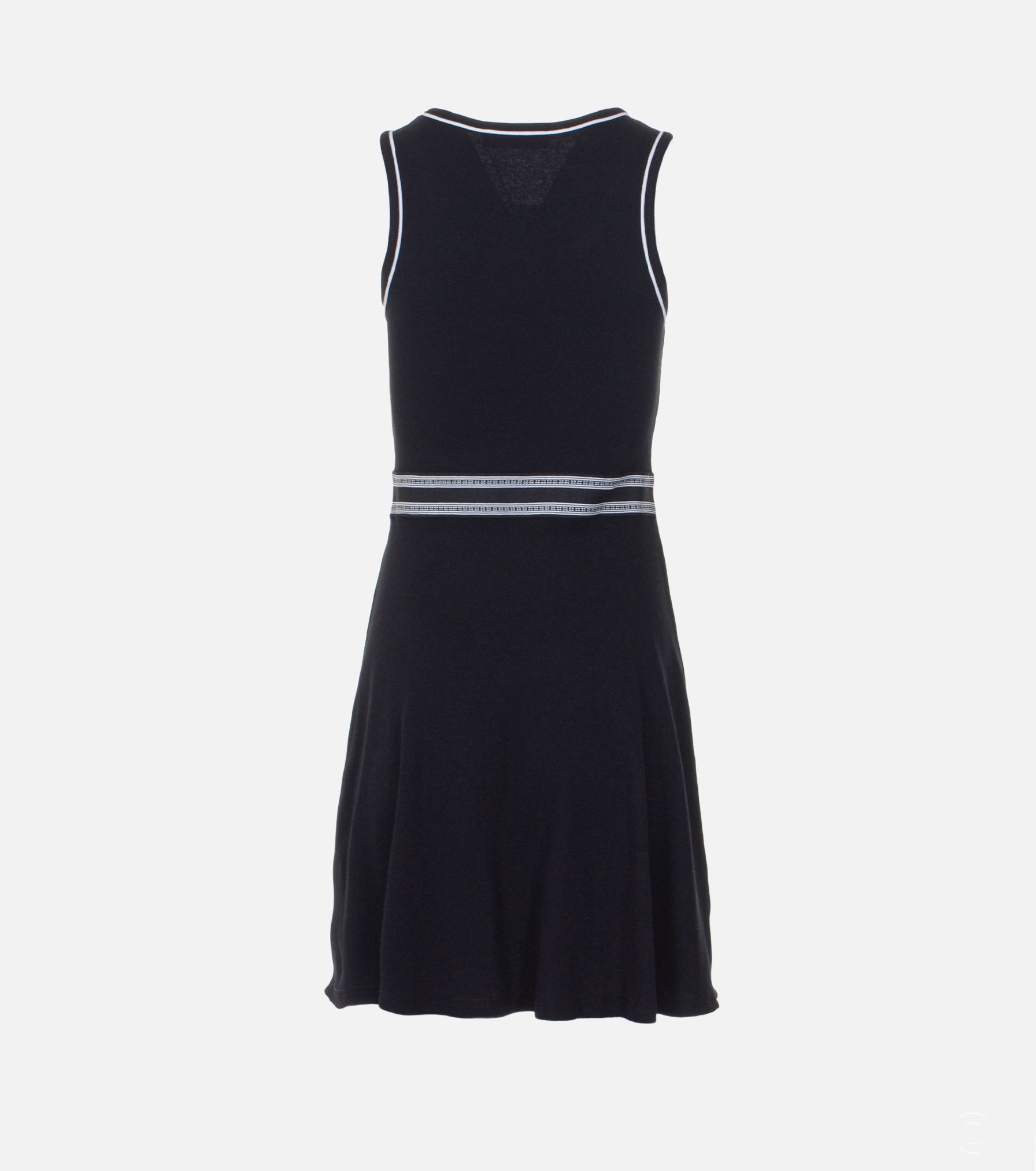 Black Ribbed Dress