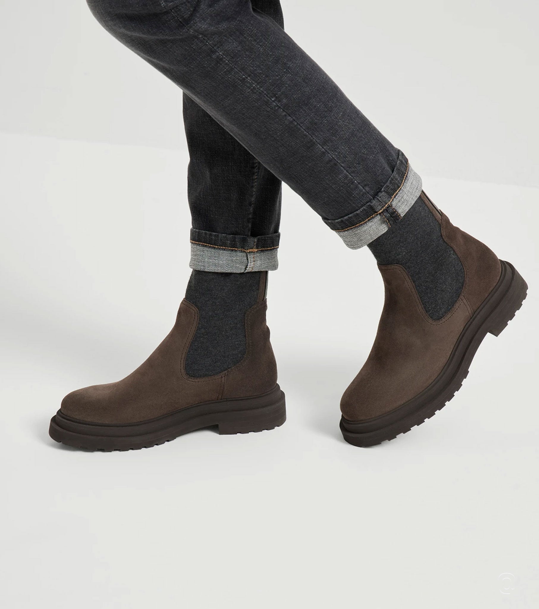 Suede boots