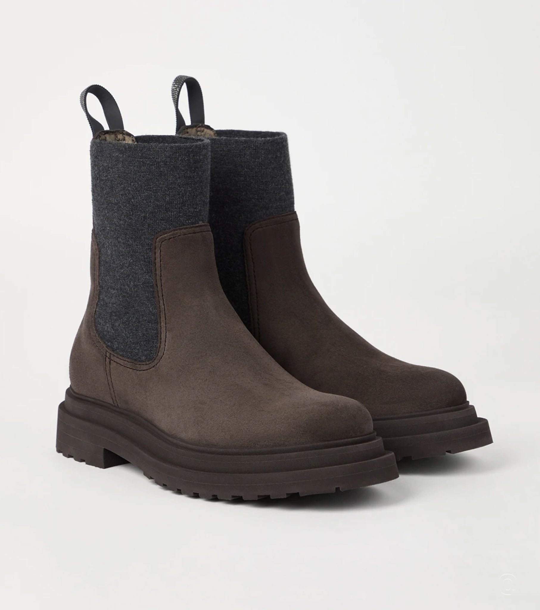 Suede boots