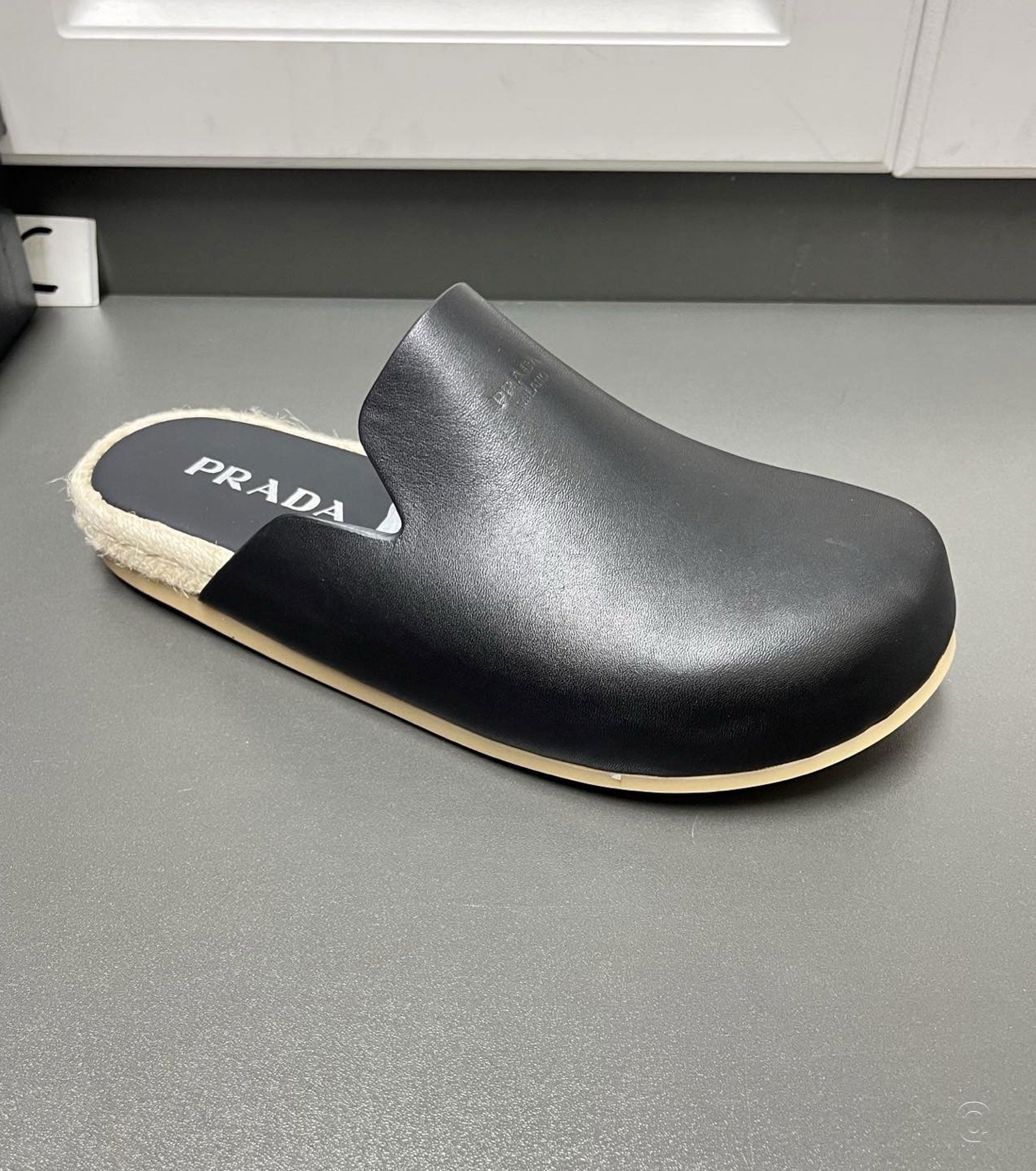 Leather mules