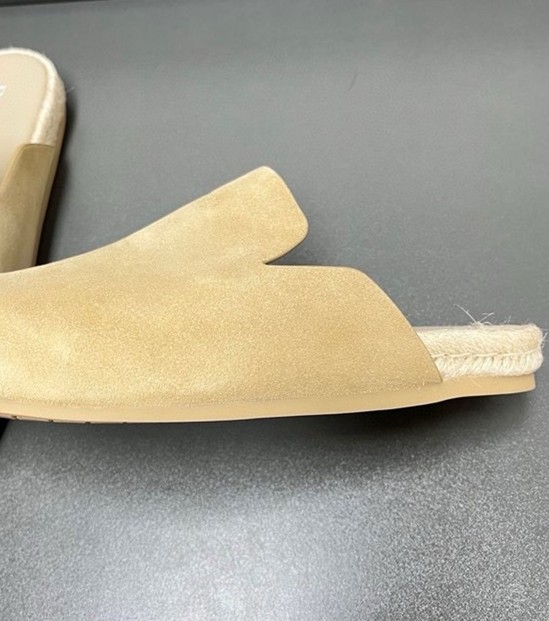 Suede mules
