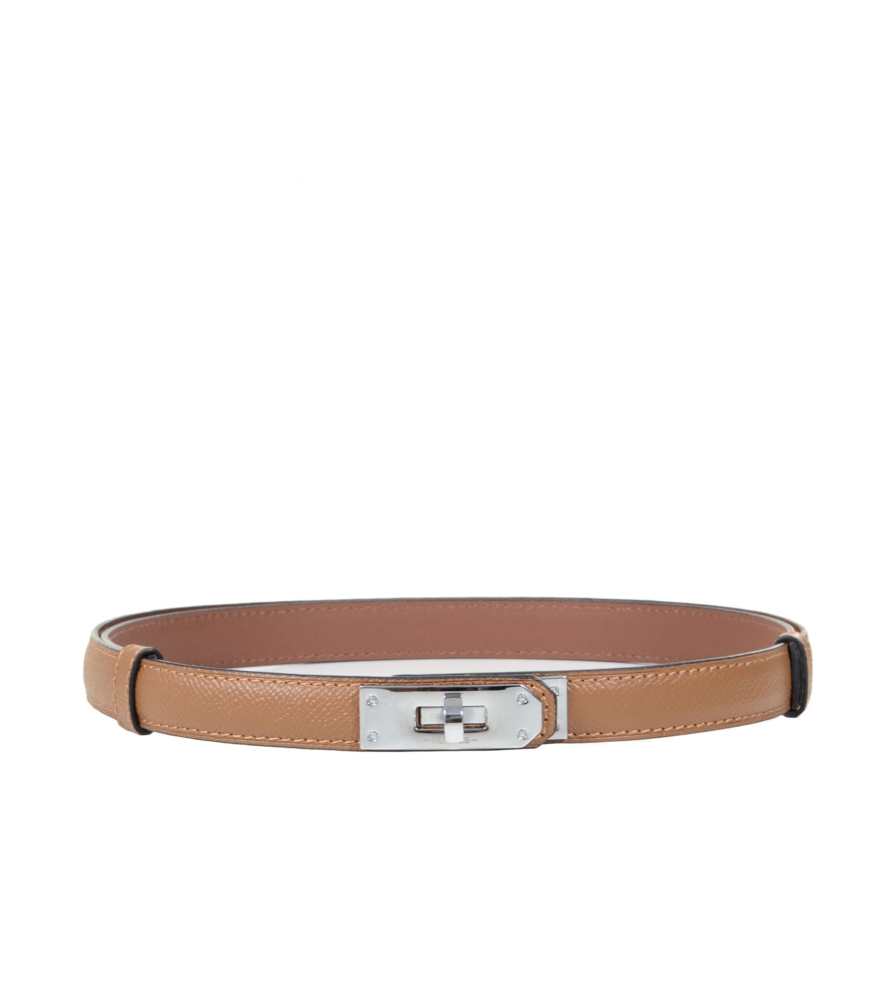 Togo Leather Women's Belt