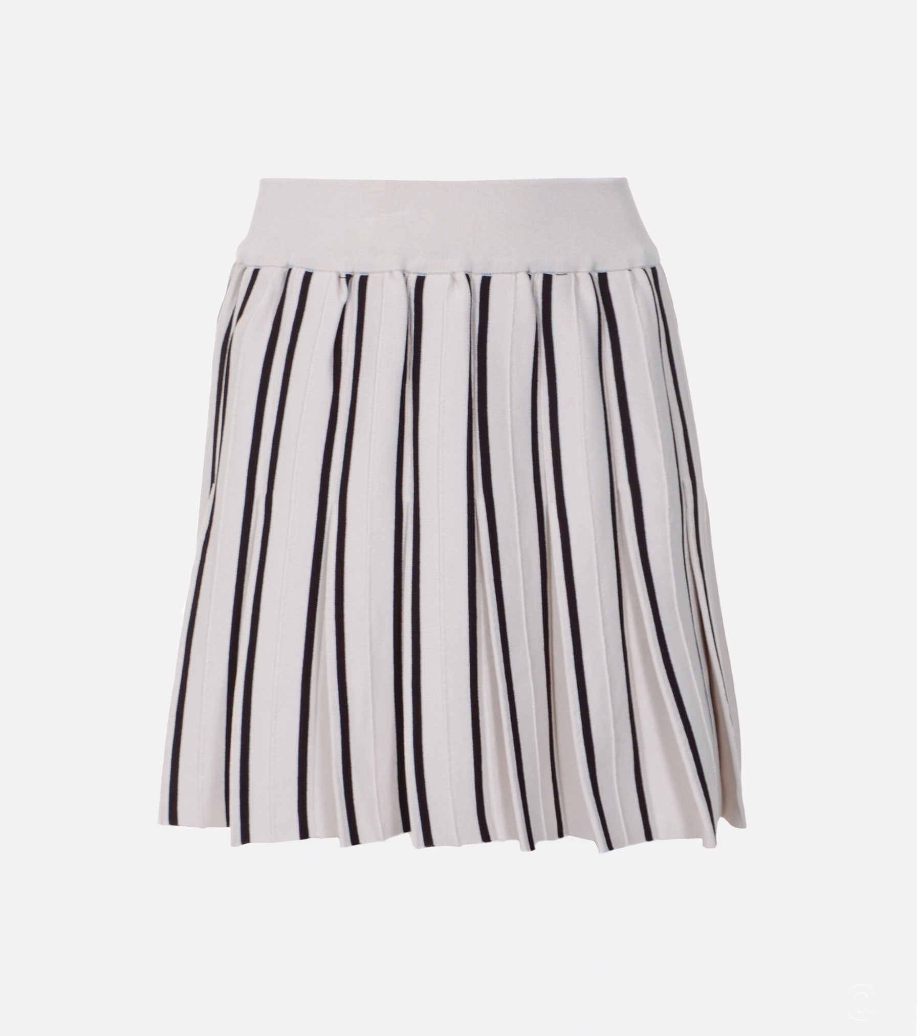 Set with Polo Shirt and Pleated Skirt
