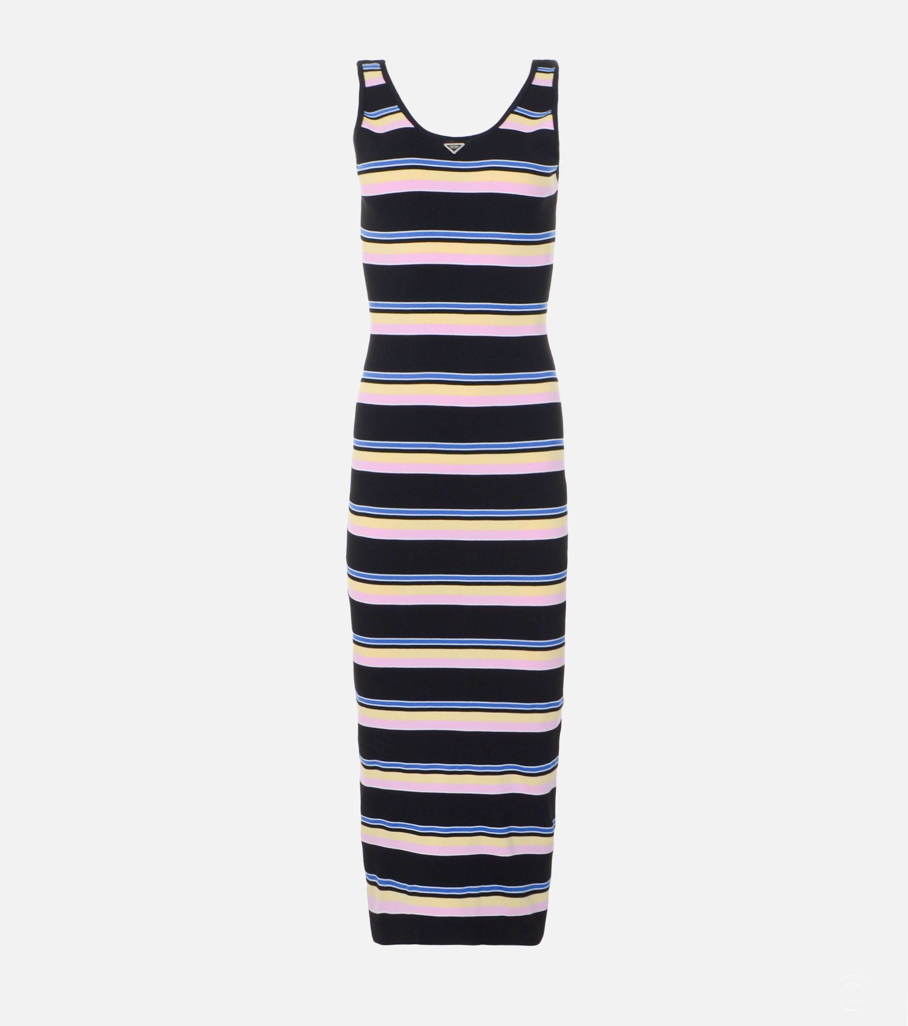 Dress with Colorful Stripes