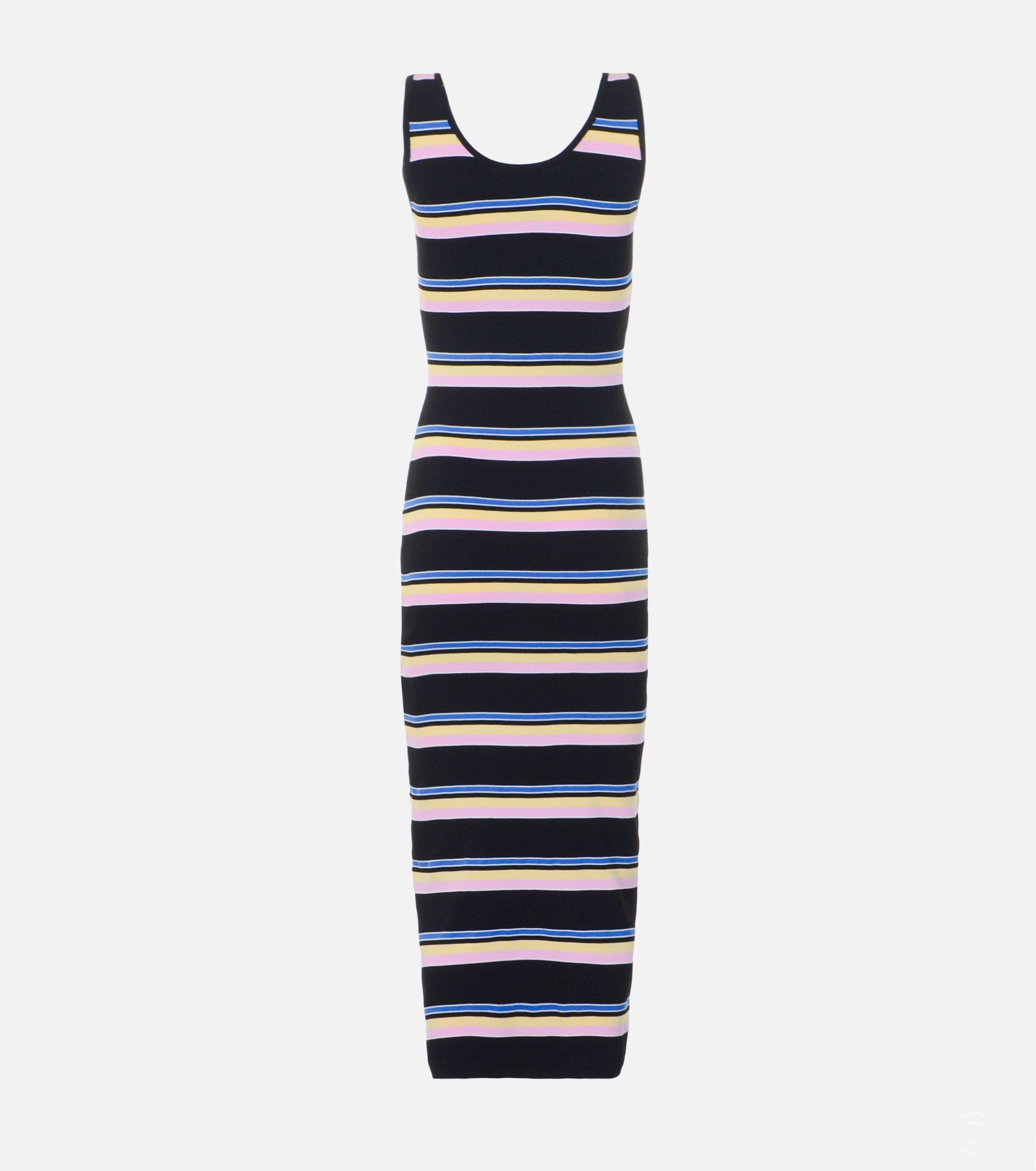 Dress with Colorful Stripes
