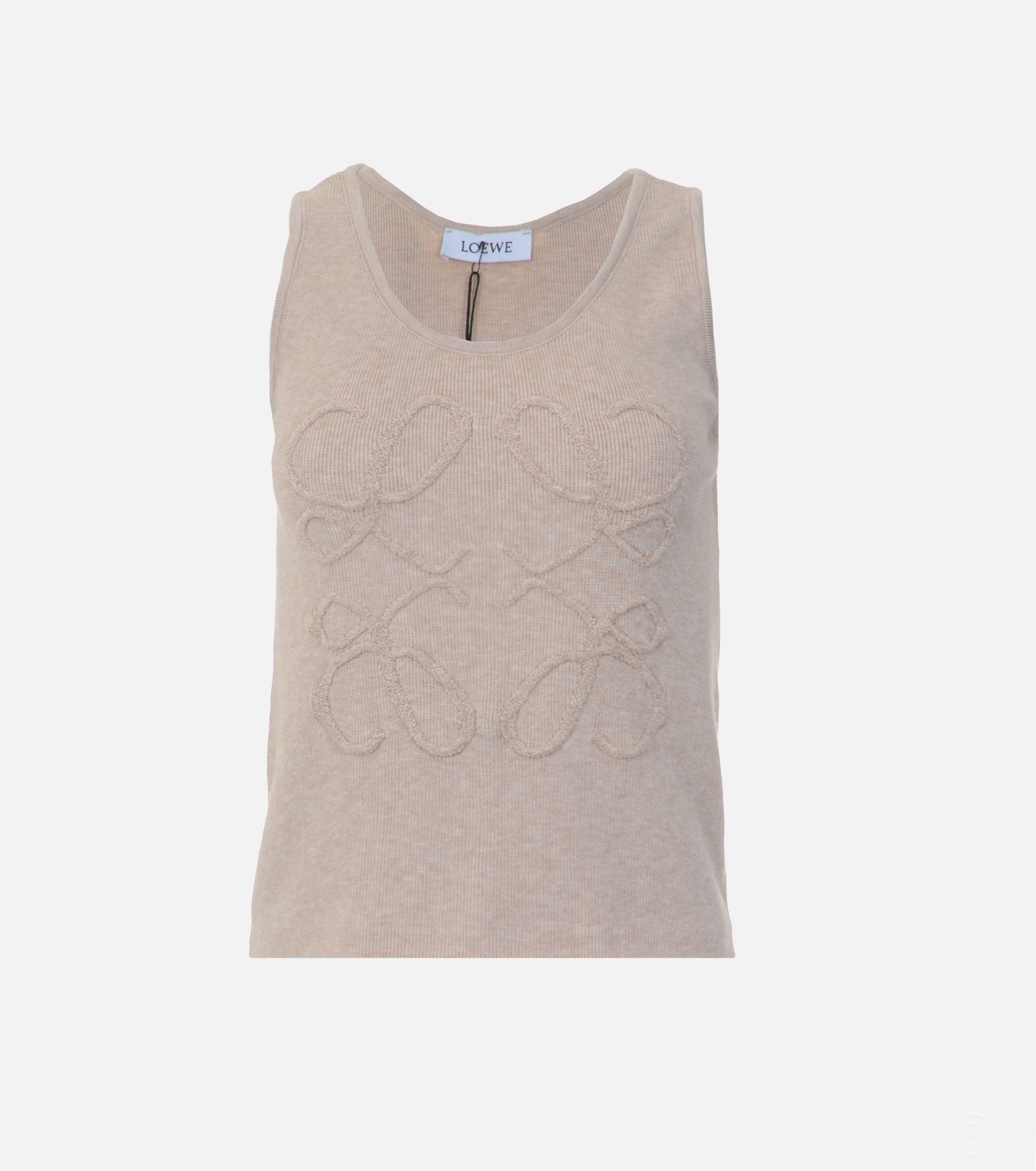 Textured Ornamets Cashmere Top