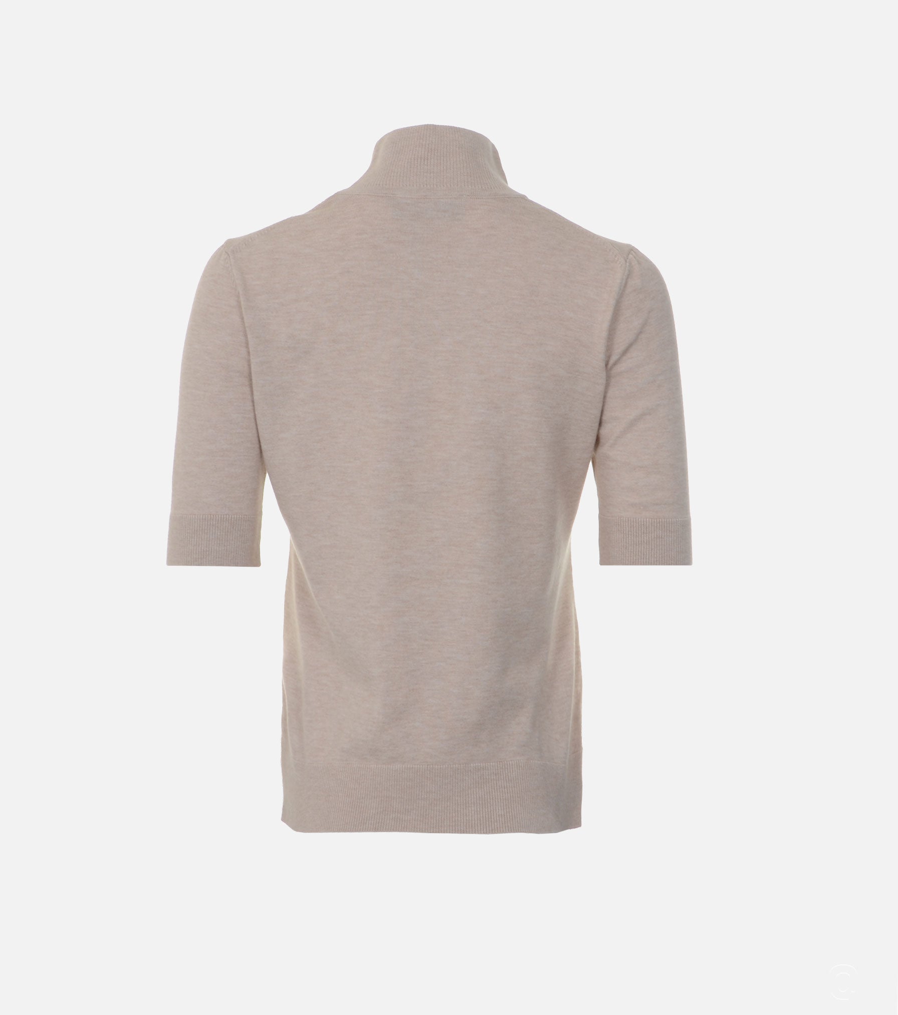 Polo Neck Cashmere Top