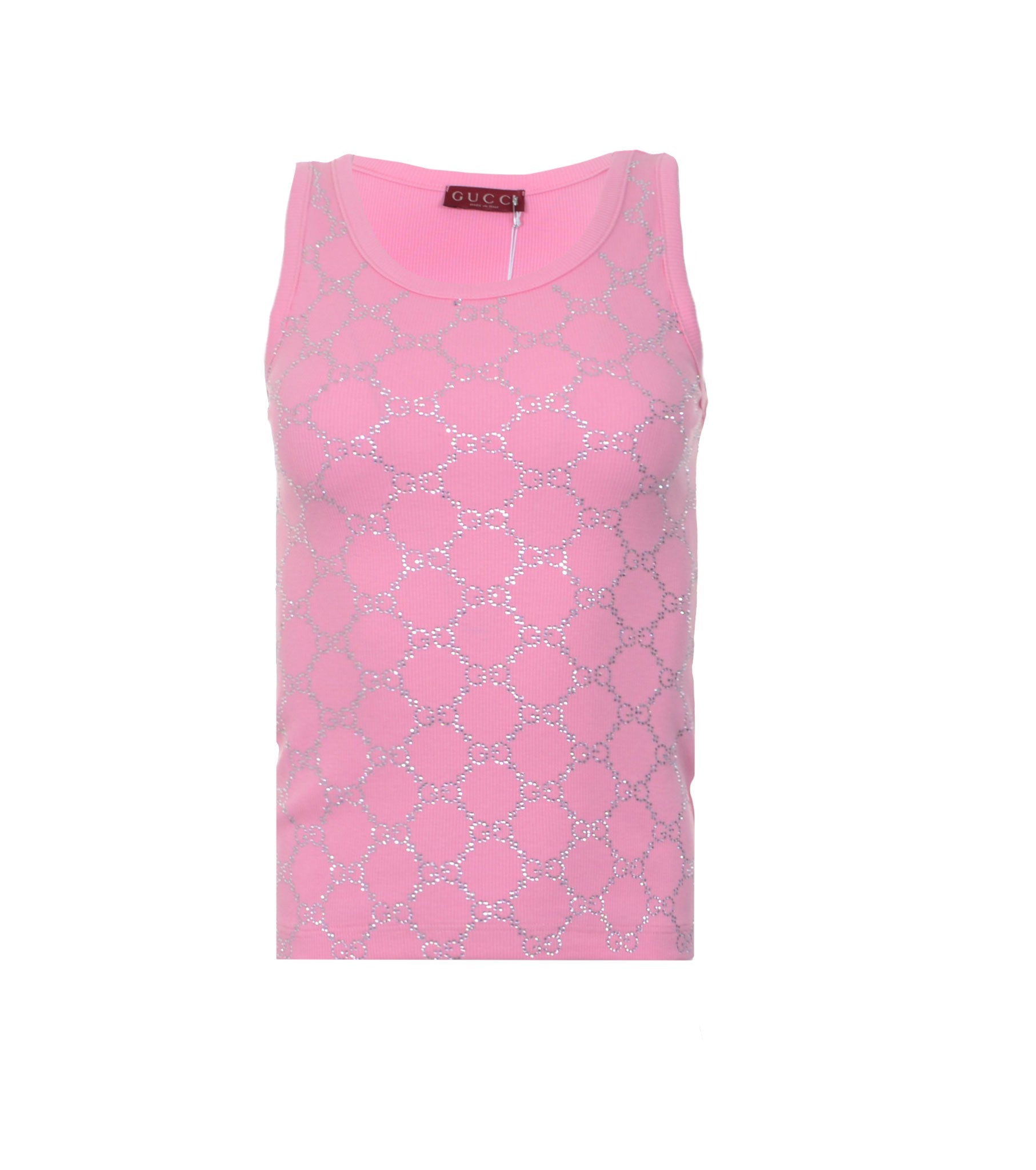 Tank Top with Logo Motif