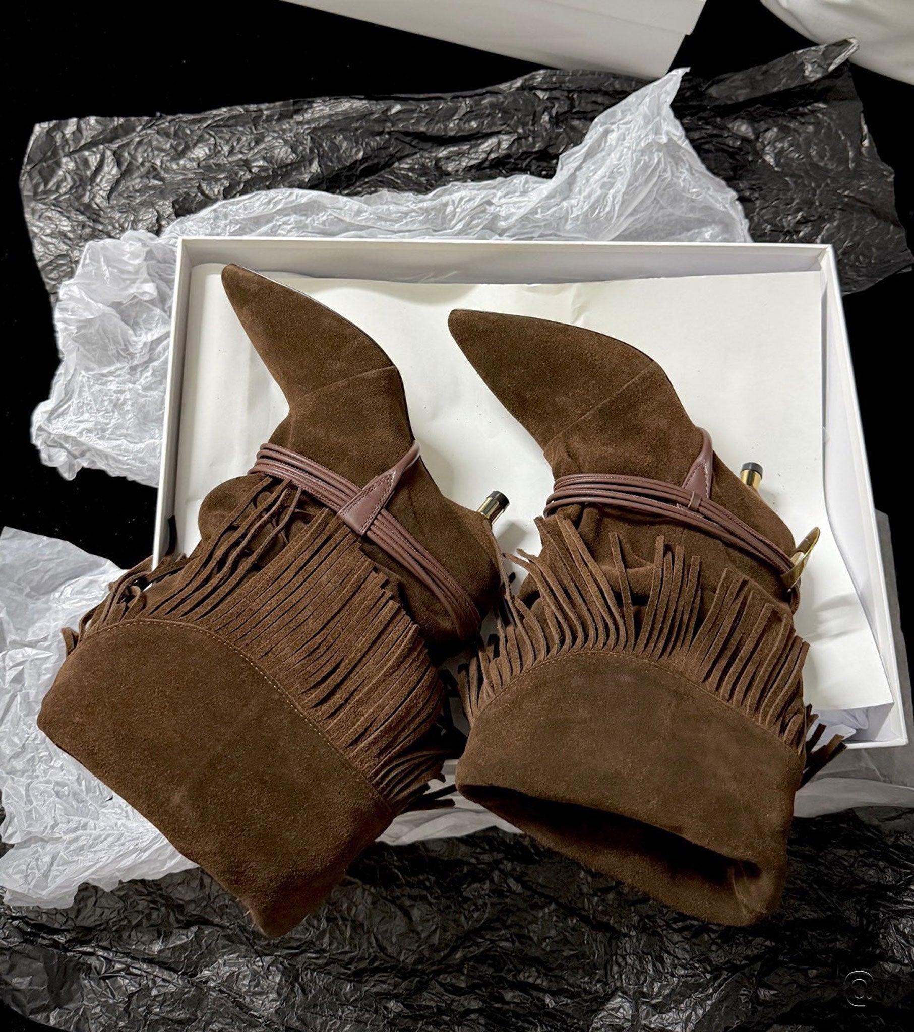 Suede boots