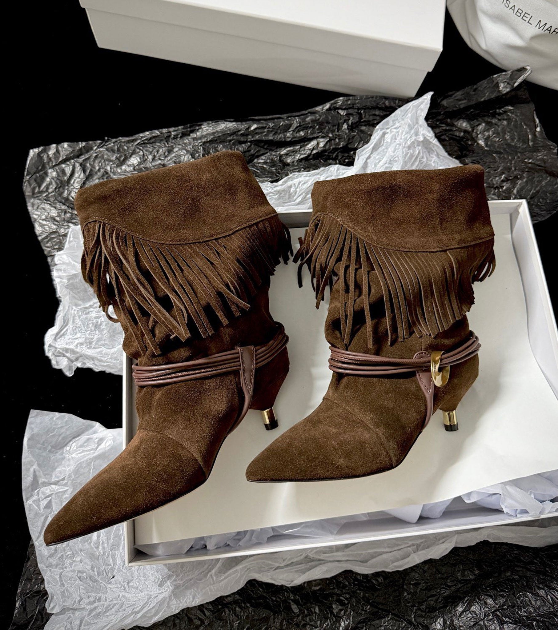 Suede boots