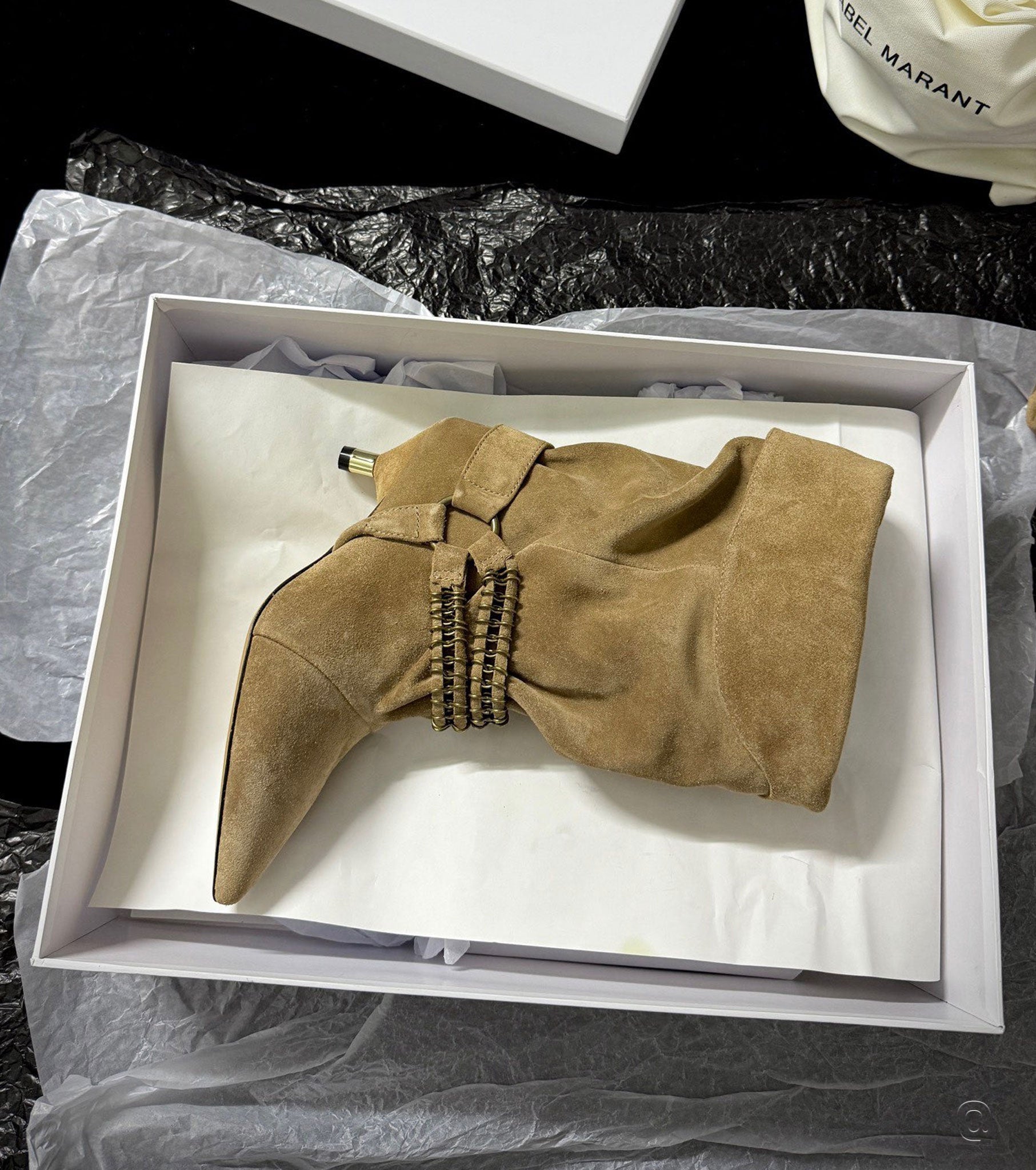 Suede boots
