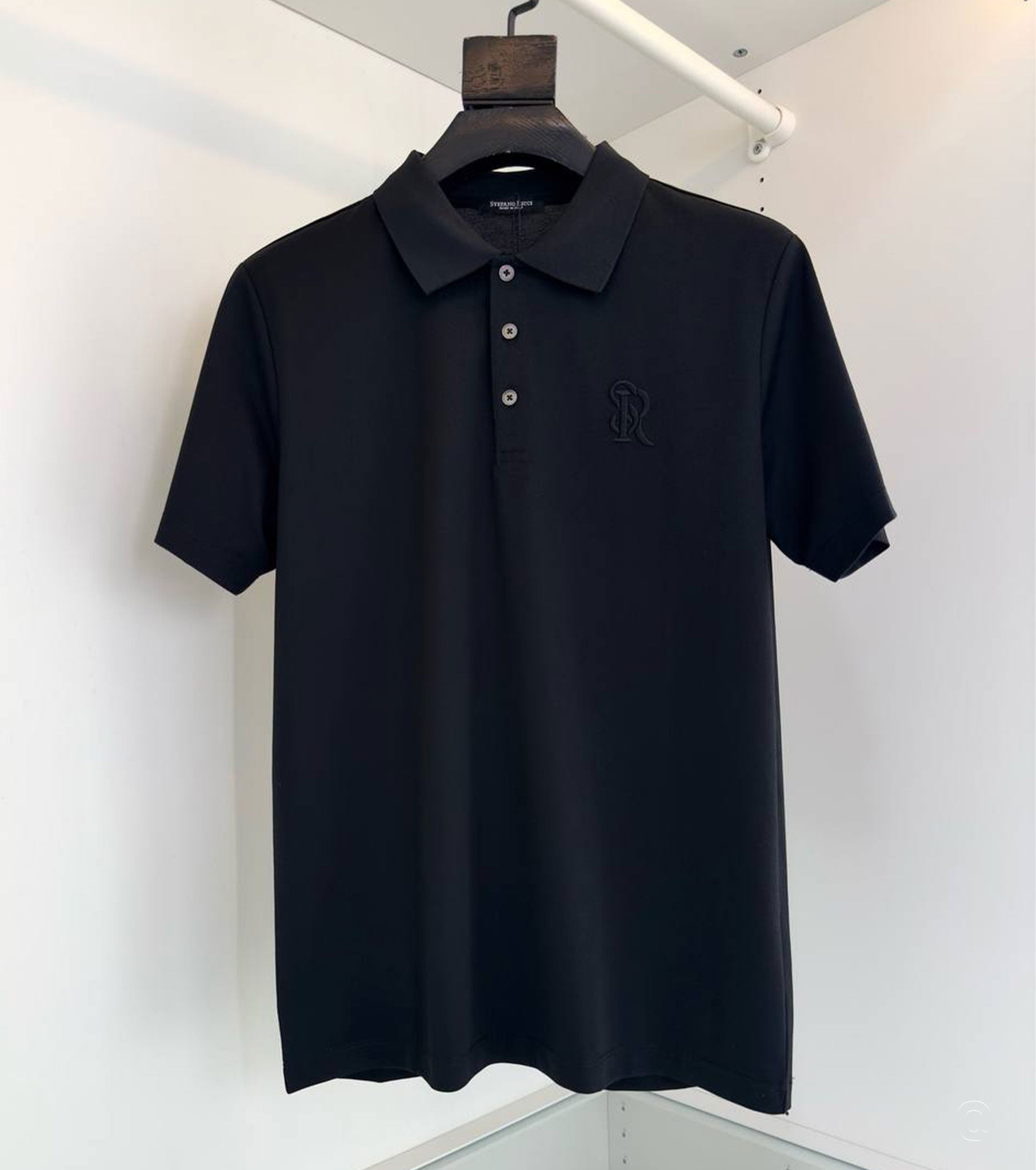 Logo Embroidered Polo Shirt