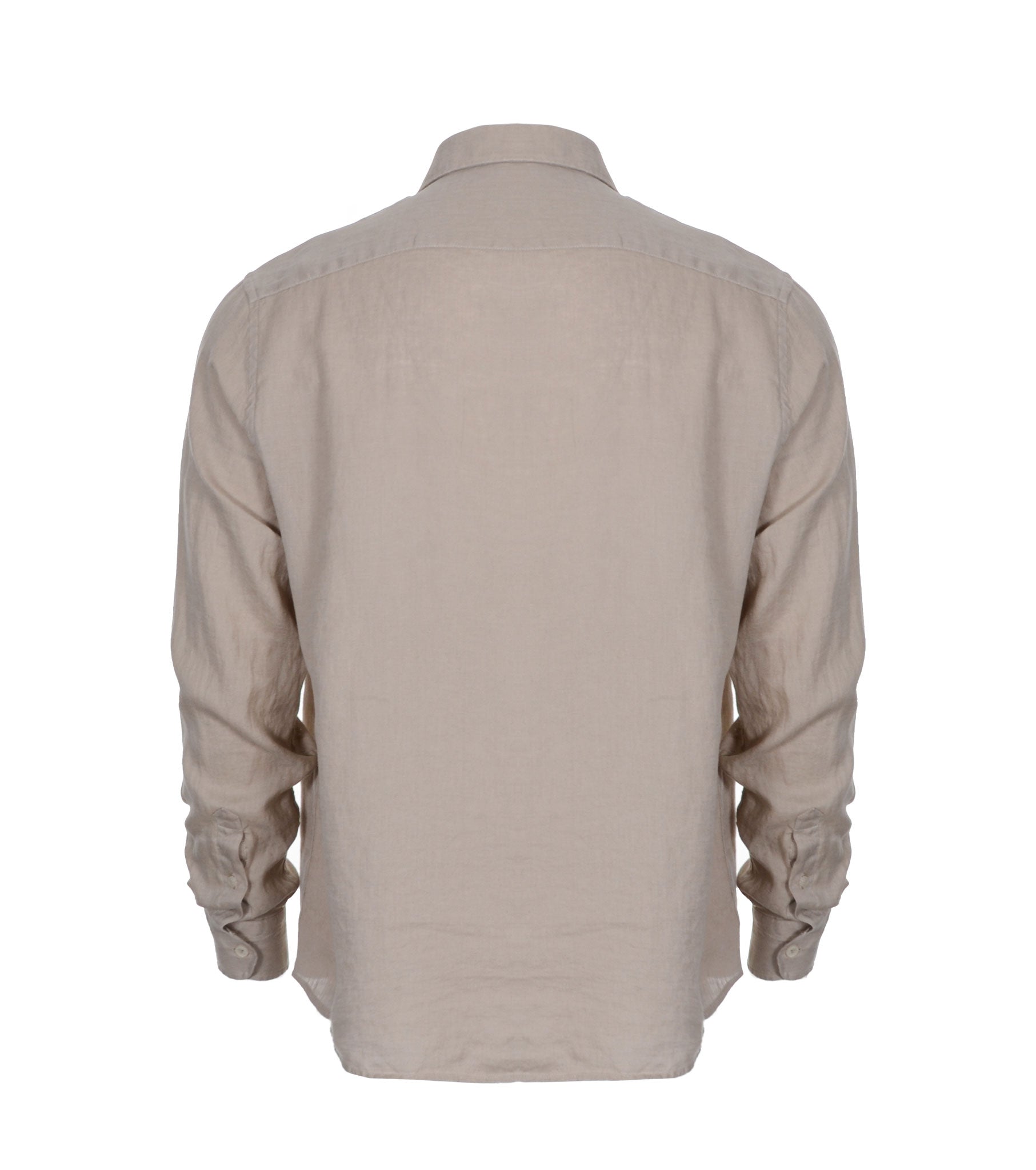 Men's Long-sleeved Linen Shirt