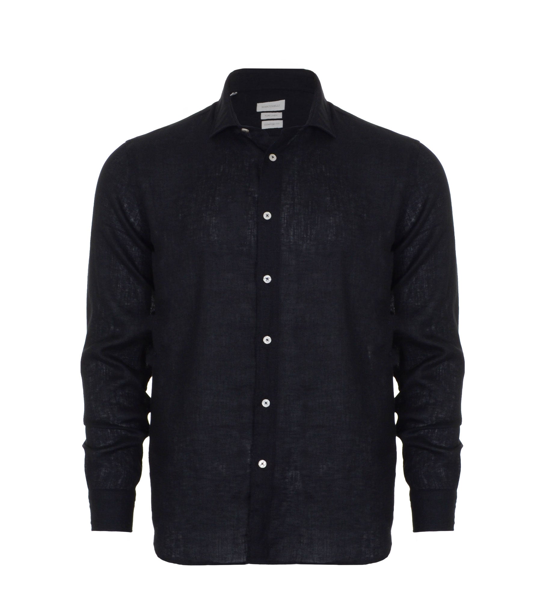 Men's Long-sleeved Linen Shirt