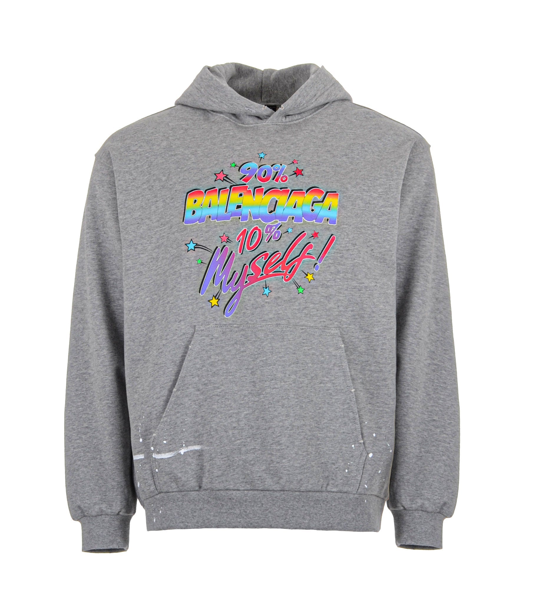 Slogan Print Hoodie