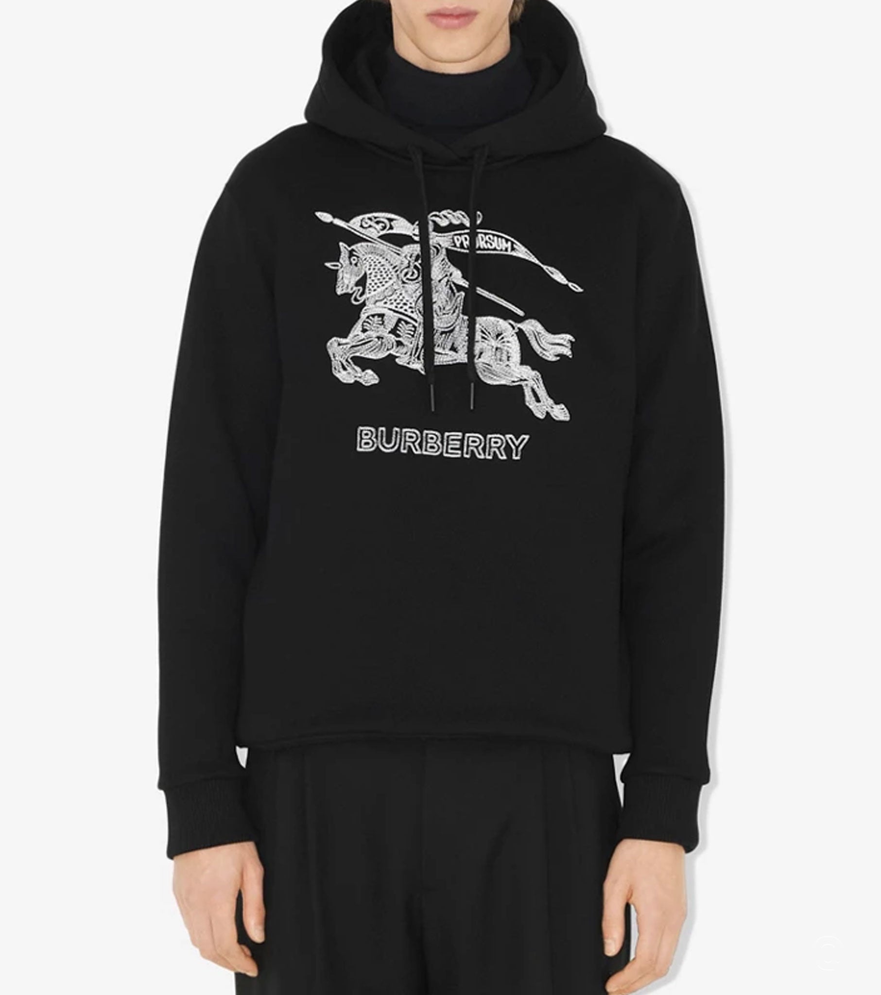 Embroiderd Men Hoodie