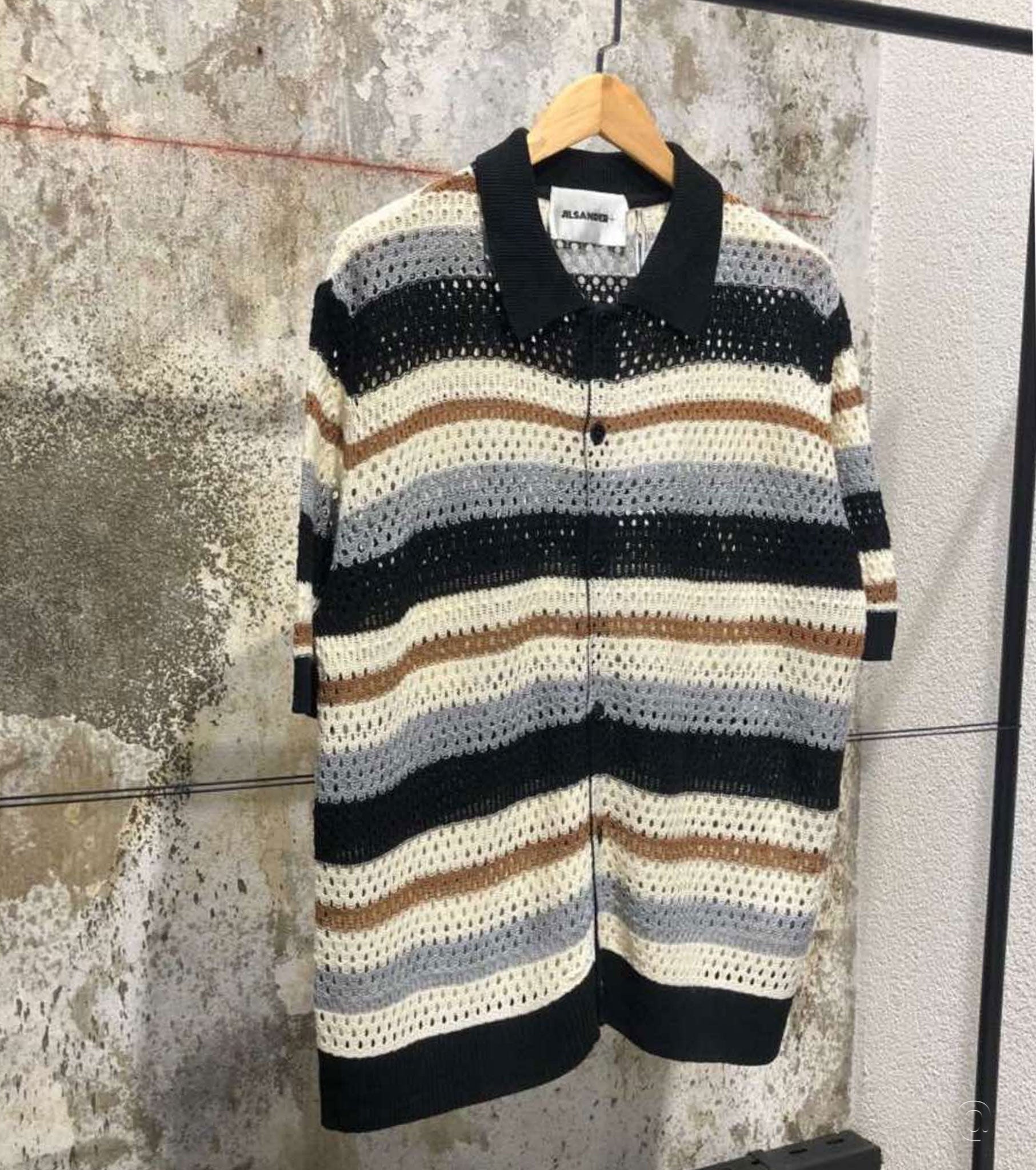 Men Crochet shirt