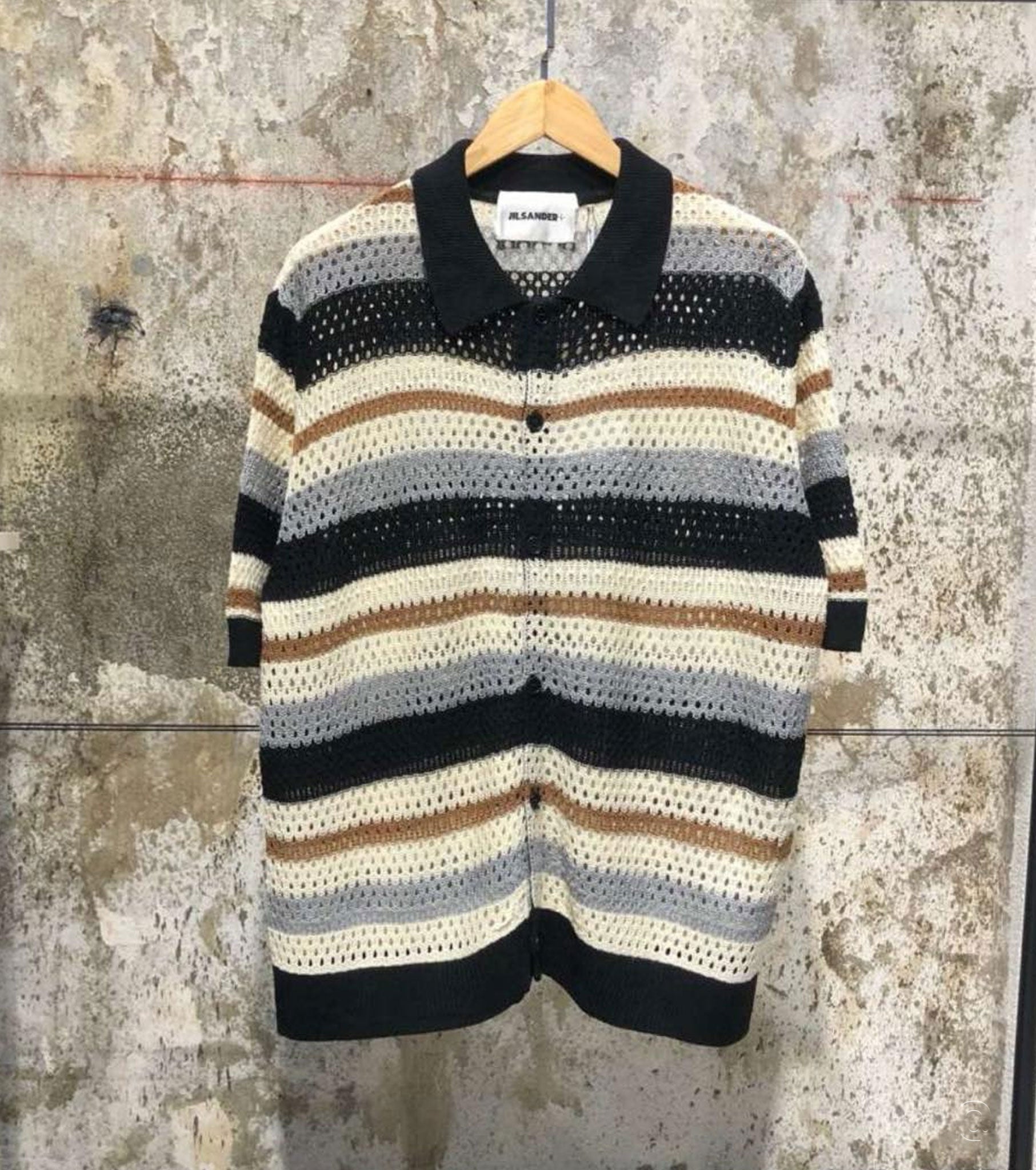 Men Crochet shirt