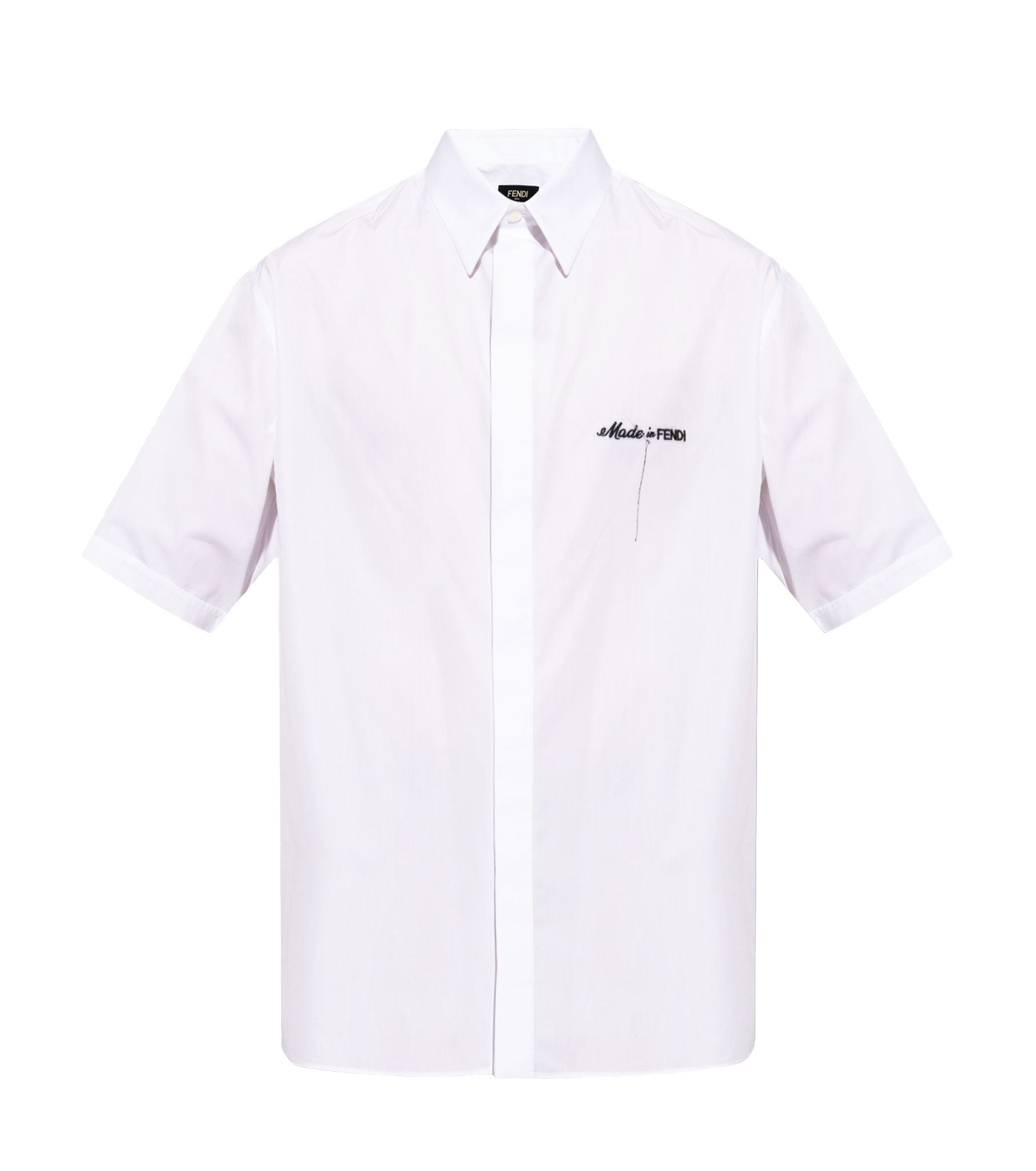 Logo Embroidered Poplin Shirt FN2046