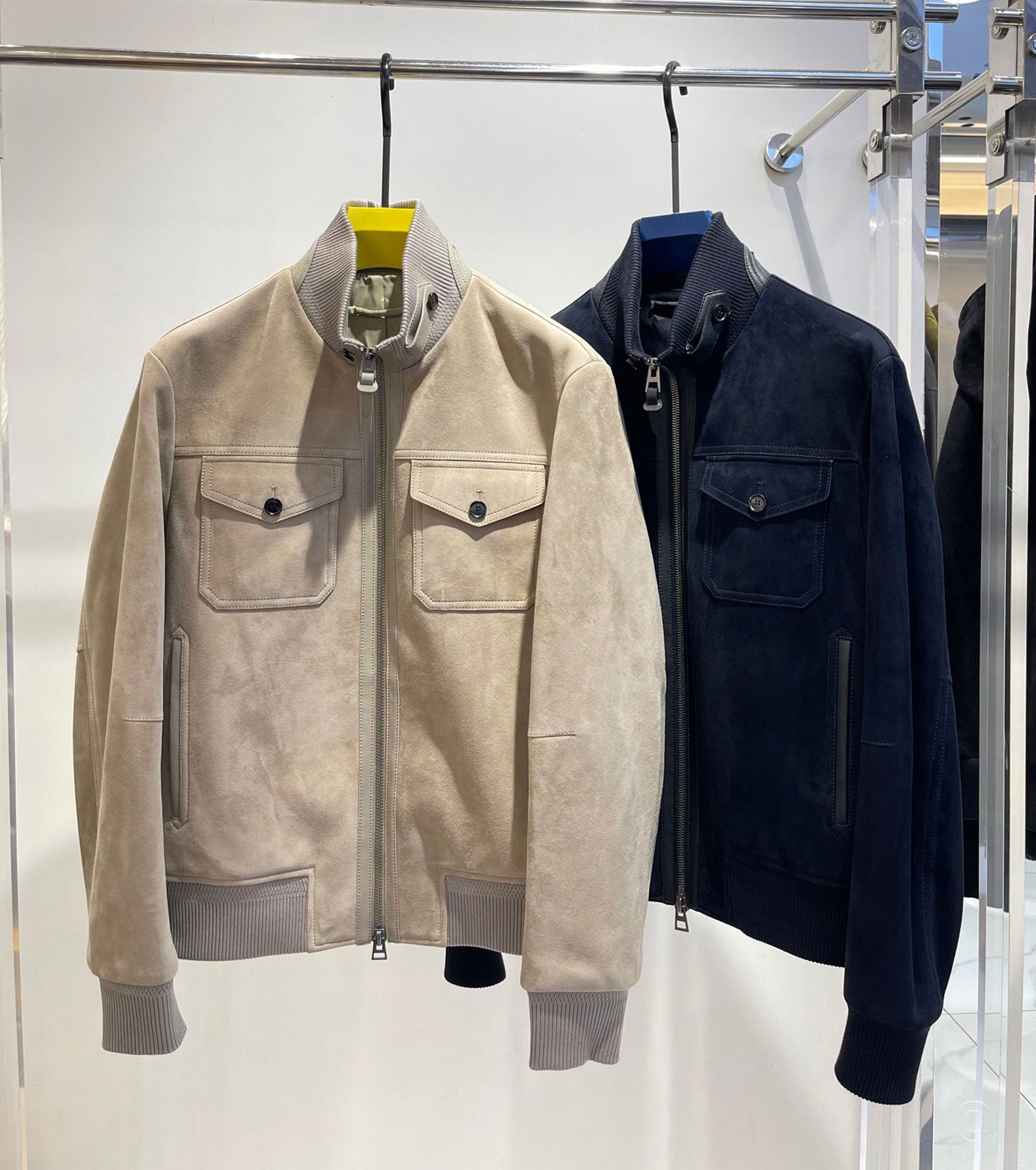 Men Suede Jacket