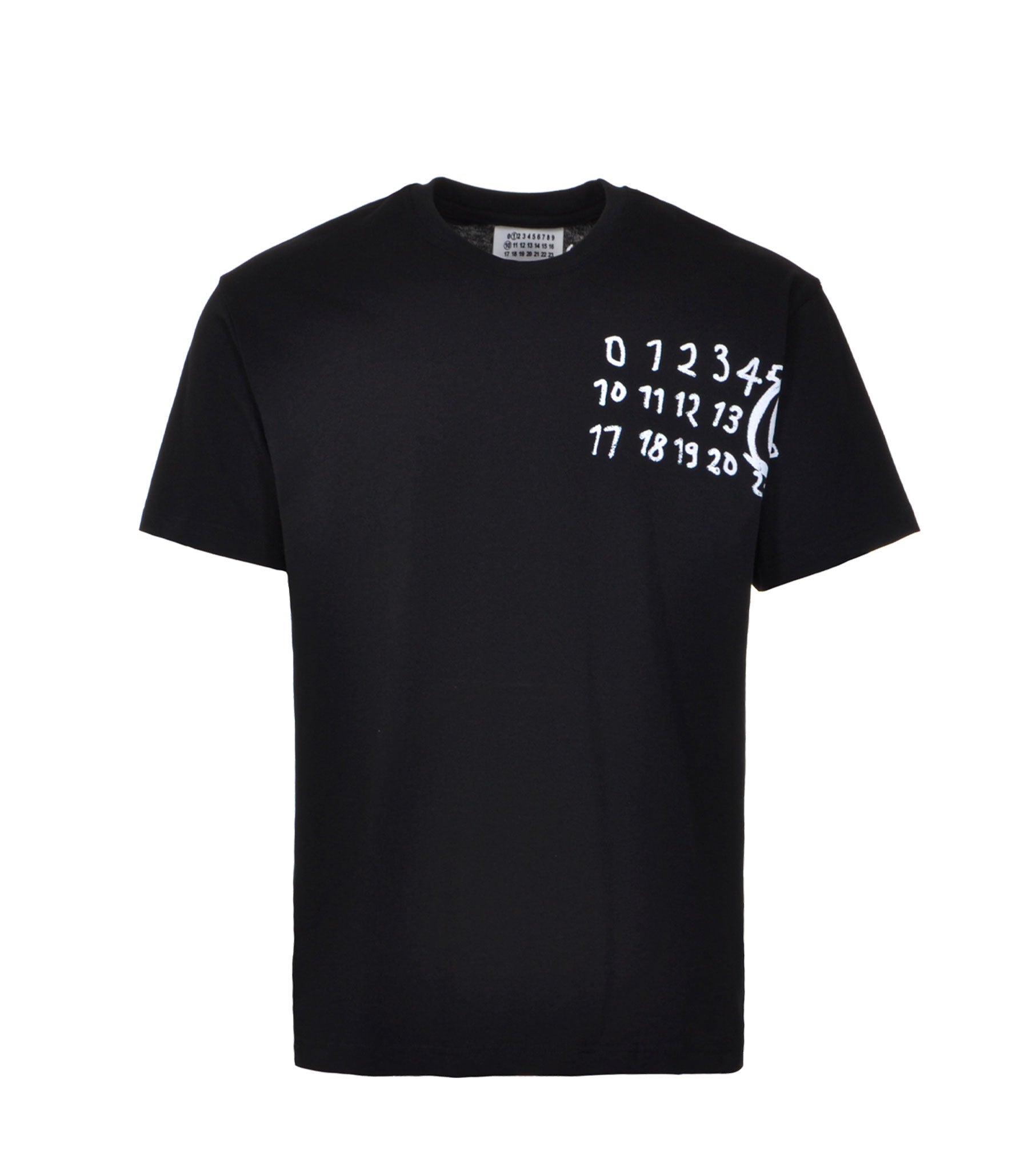 Numbers Motif T-shirt