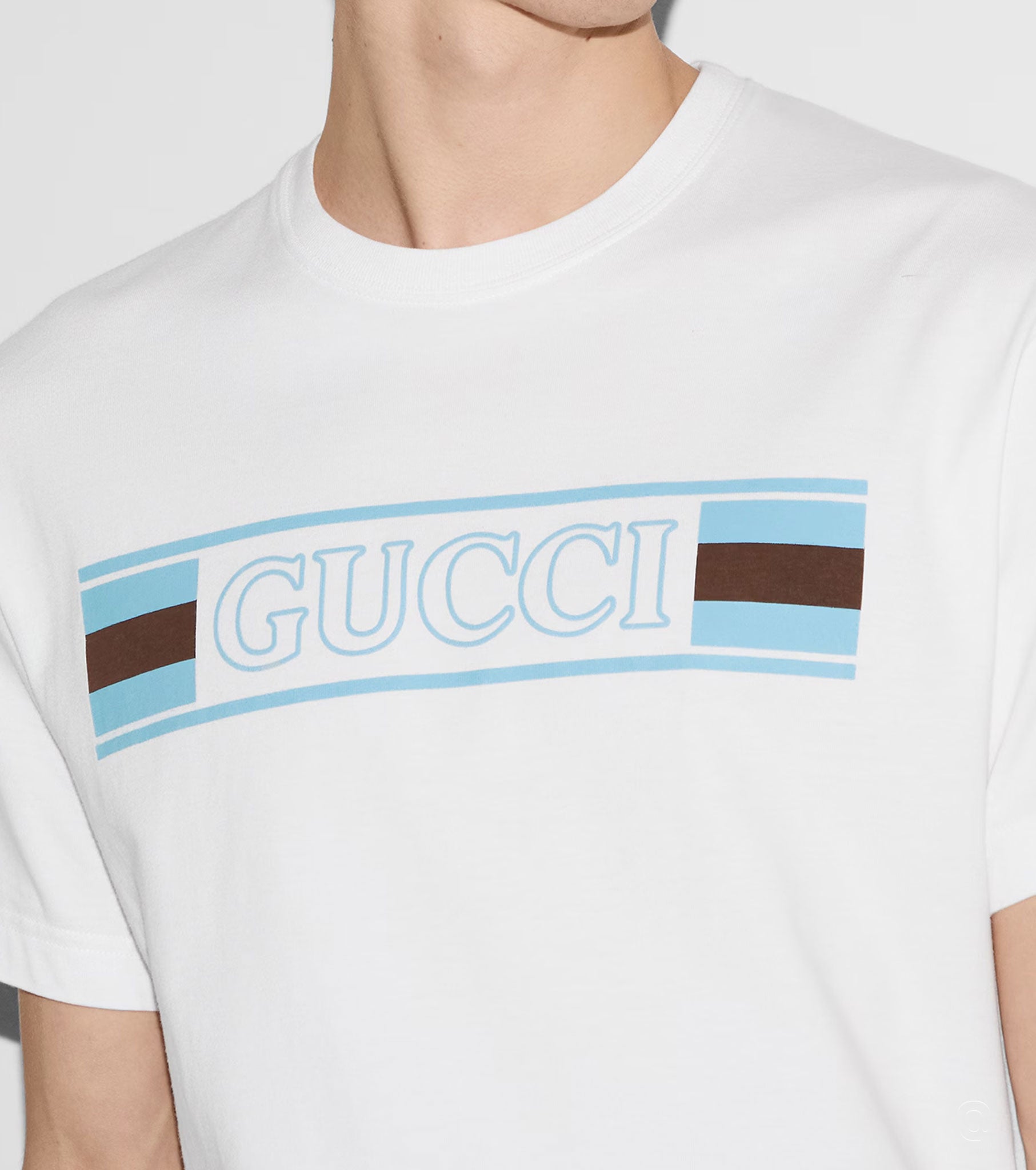 Printed cotton jersey T-shirt GC1081
