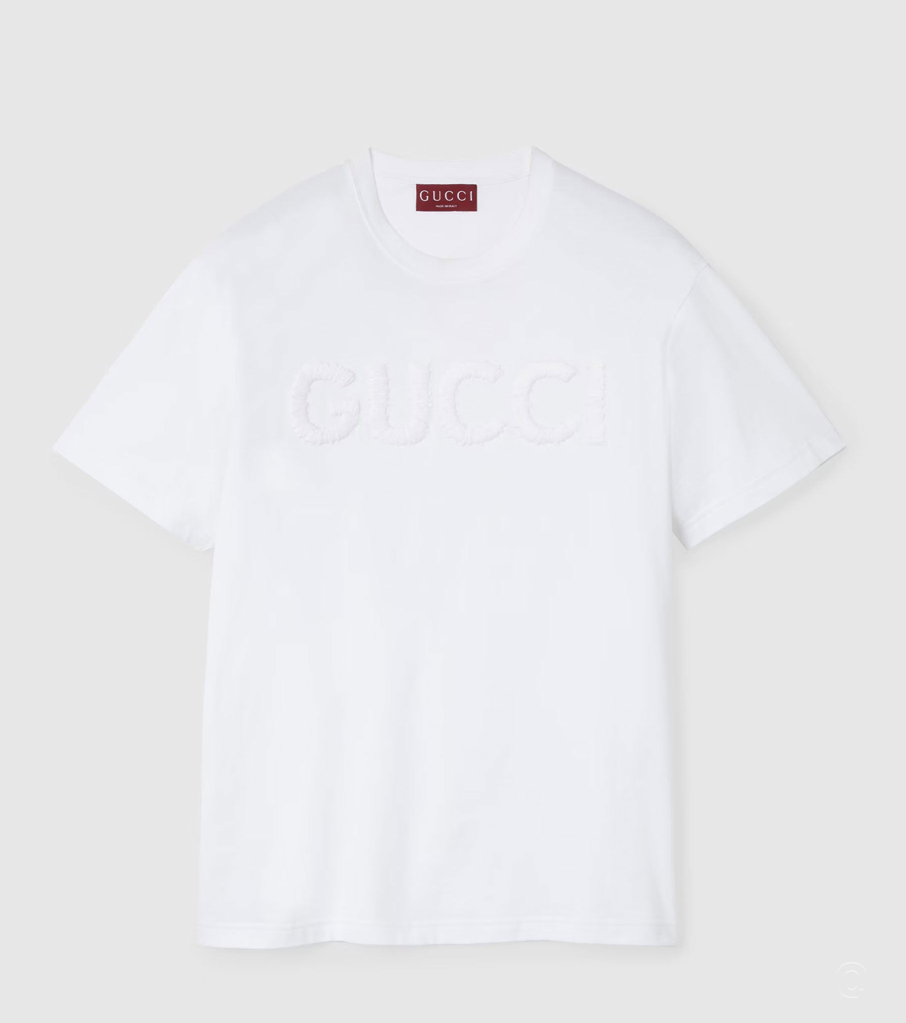 Embroidered cotton jersey T-shirt GC1082