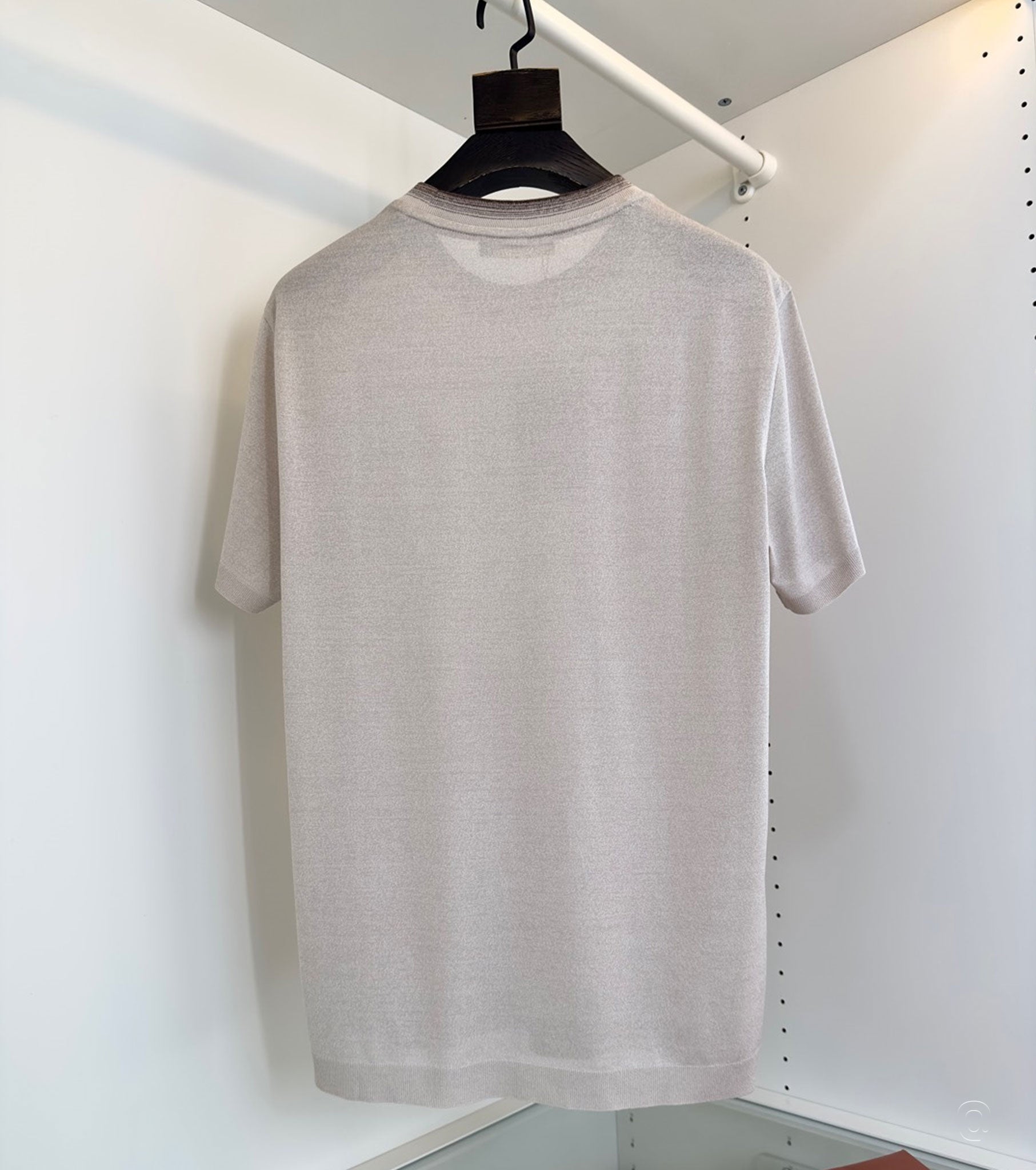 Fine-Knitted T-shirt
