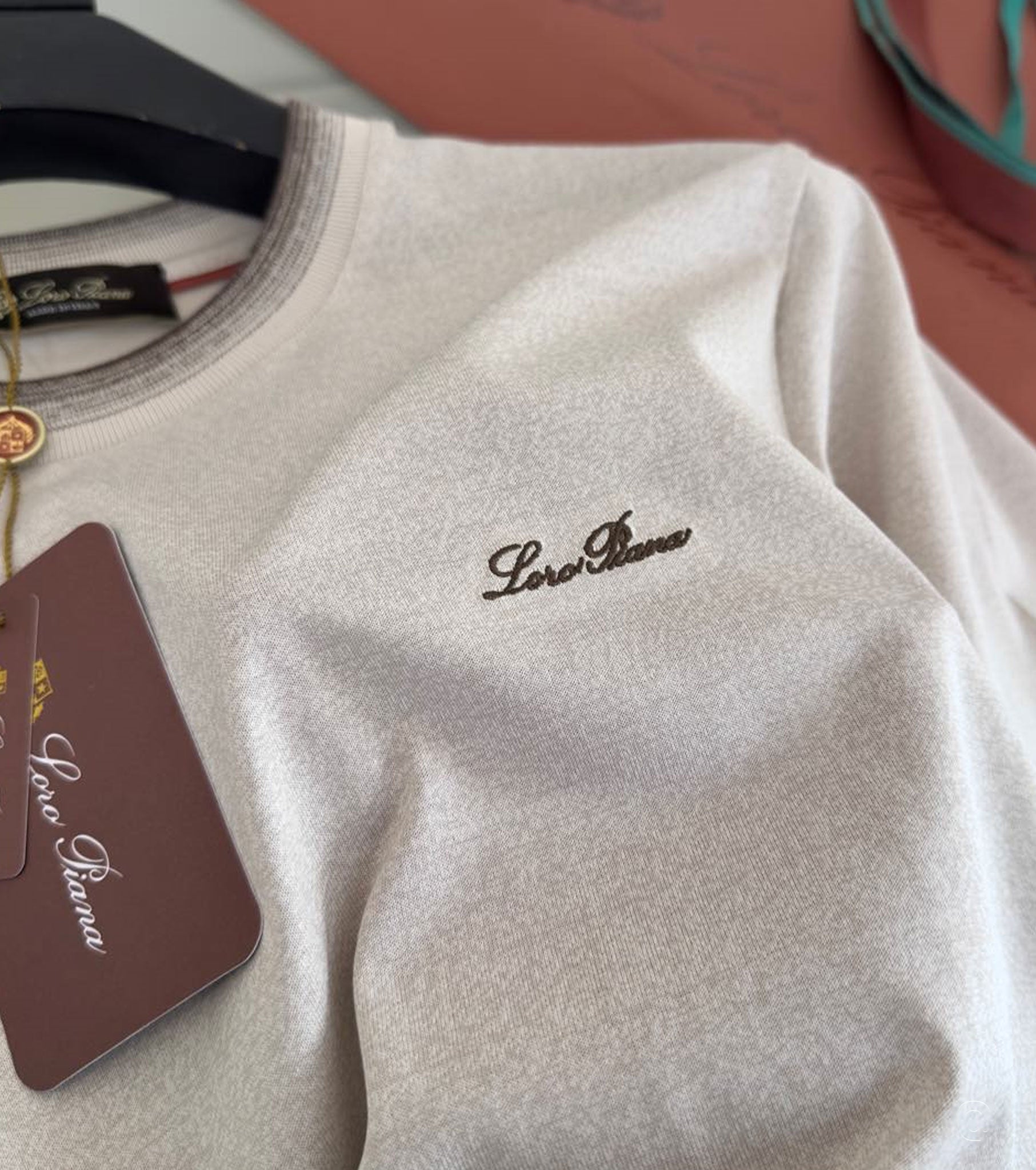 Fine-Knitted T-shirt