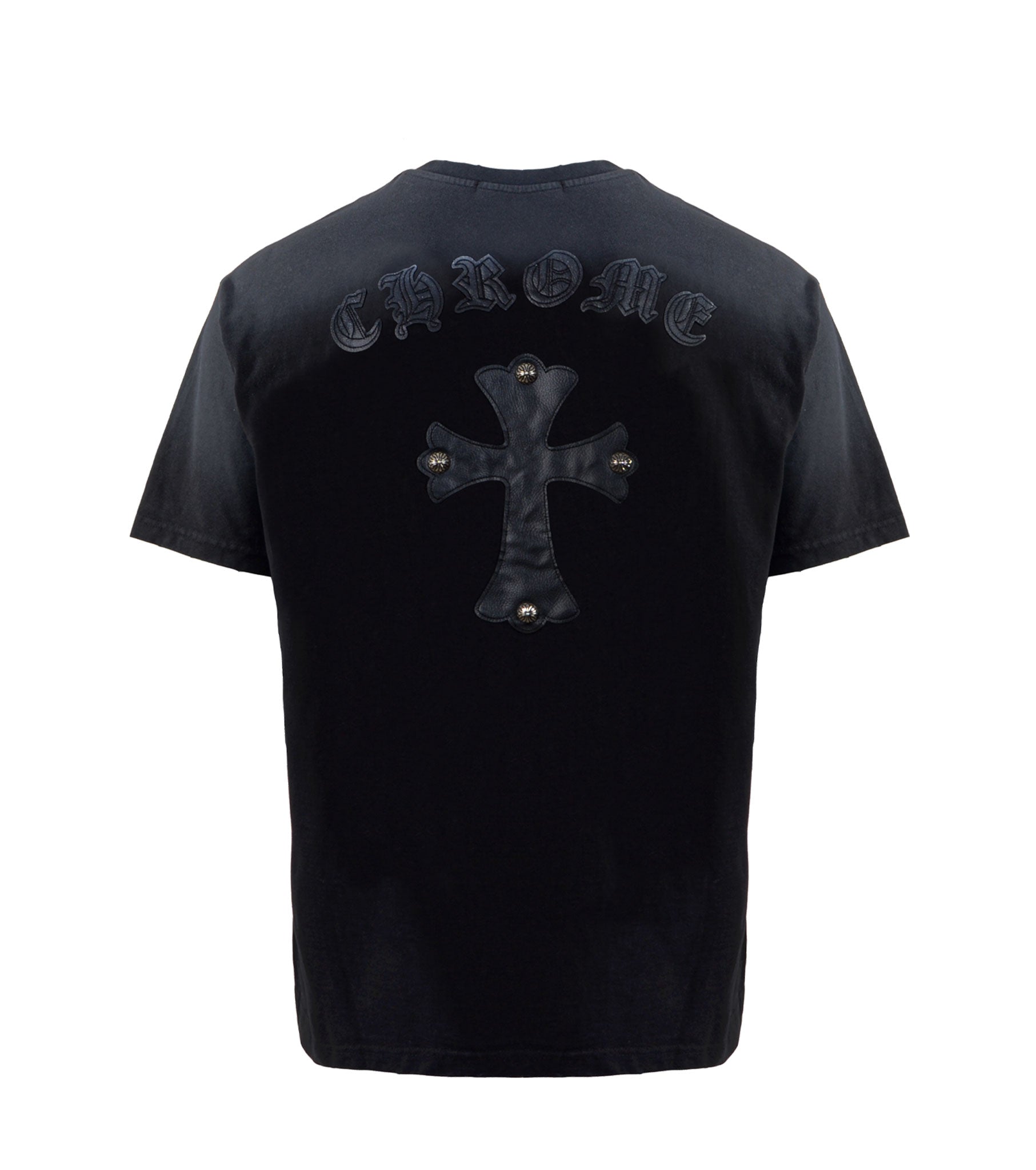 Leather Patch T-Shirt