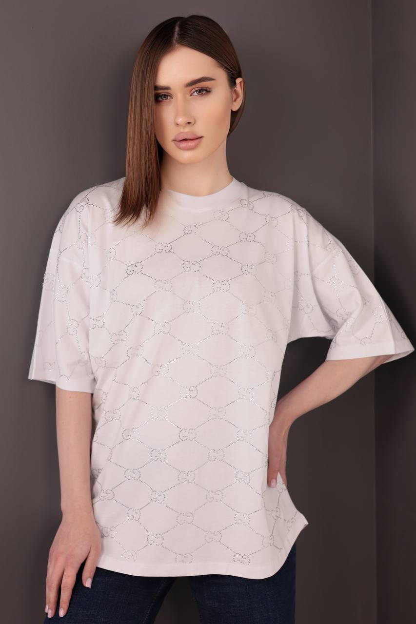 T- Shirt with Logo Motif