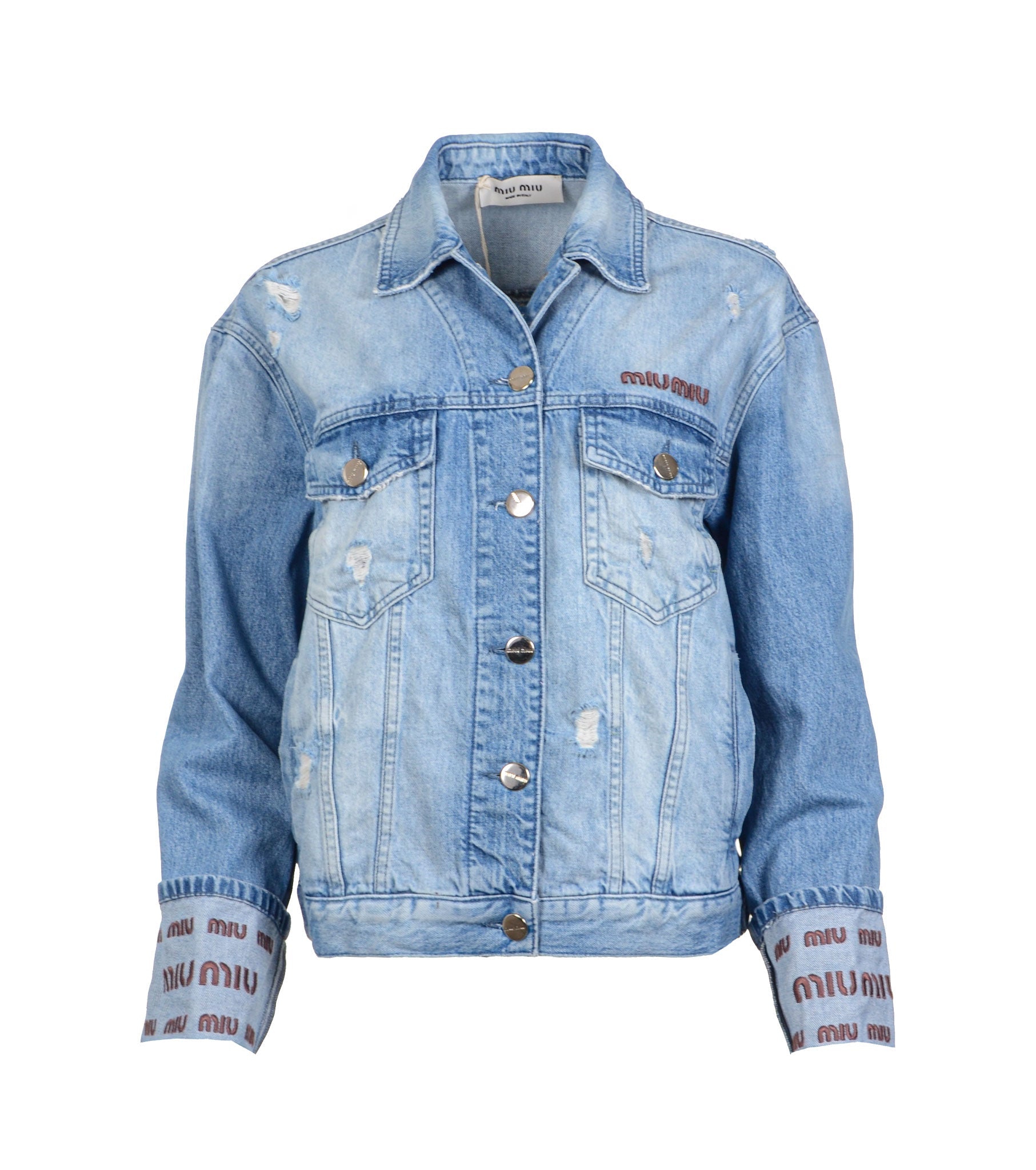 Embroidered Denim Jacket