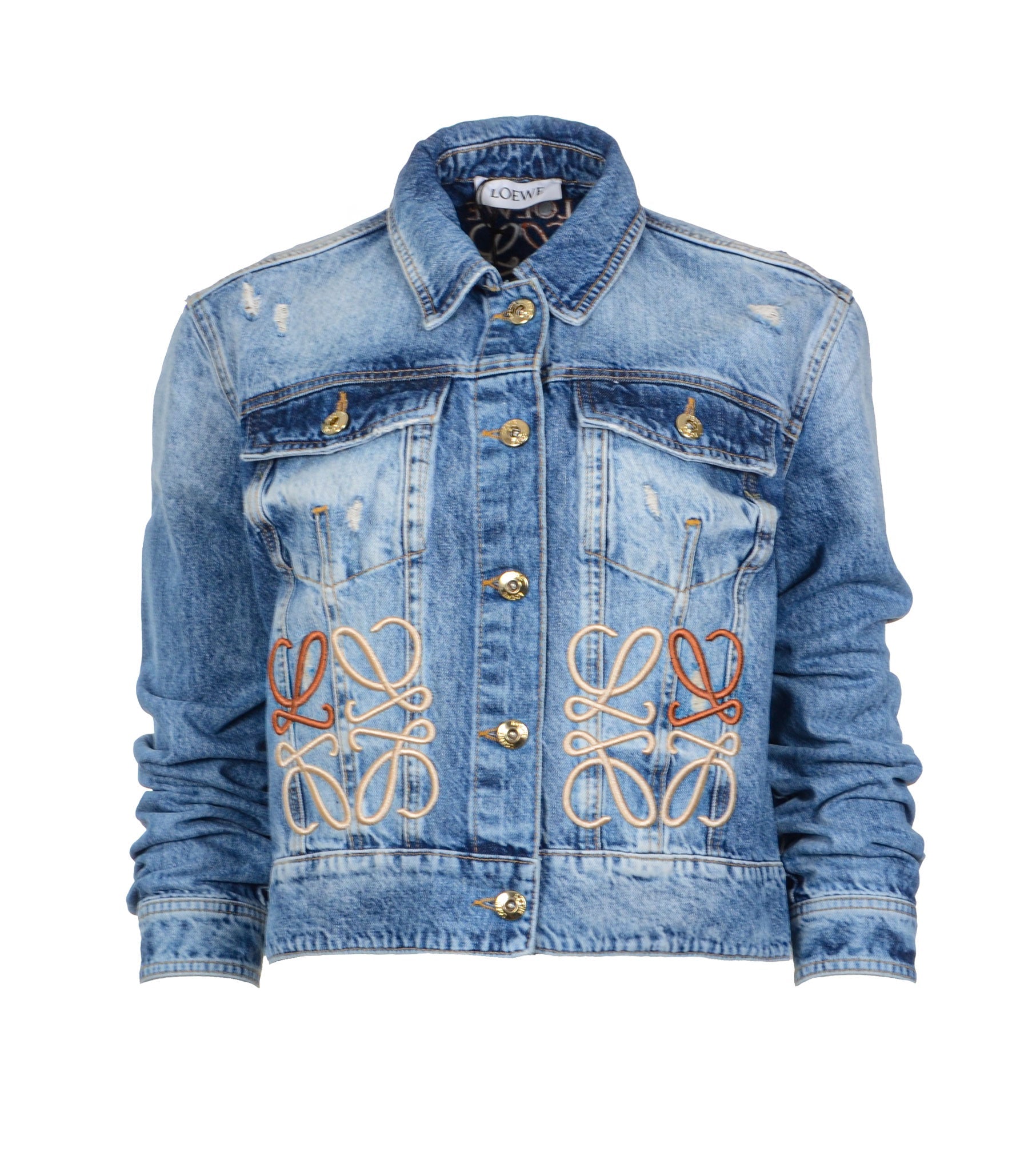 Embroidered Denim Jacket