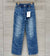 Printed Washed Denim